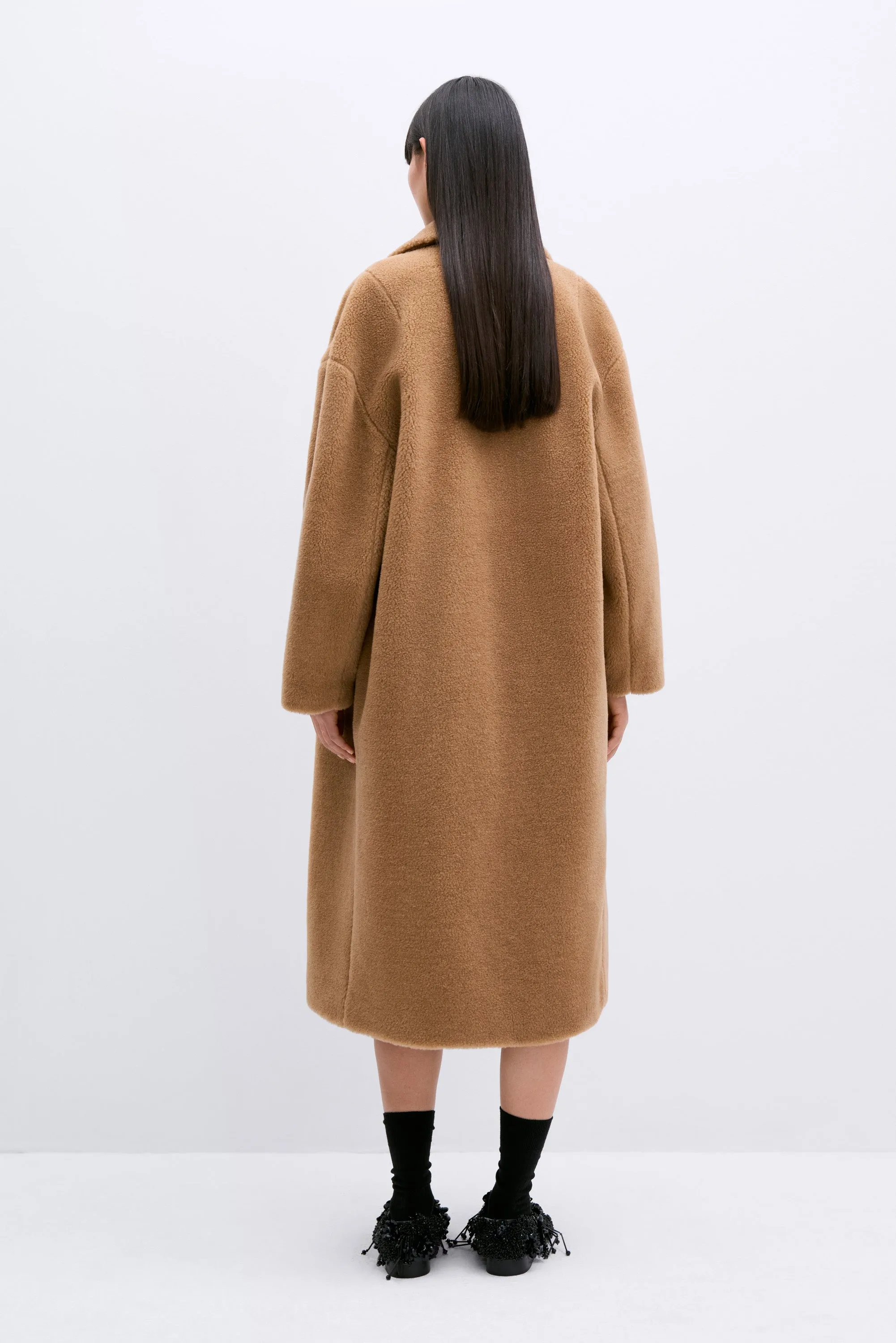 SHEARLING CAMEL COAT sold by Cordera product image thumbnail 4