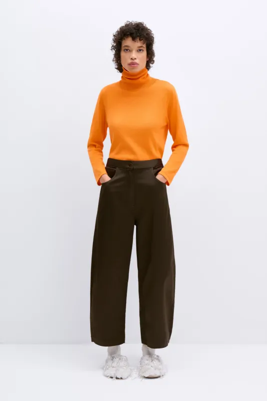 SATIN CURVED PANTS ALGA sold by Cordera