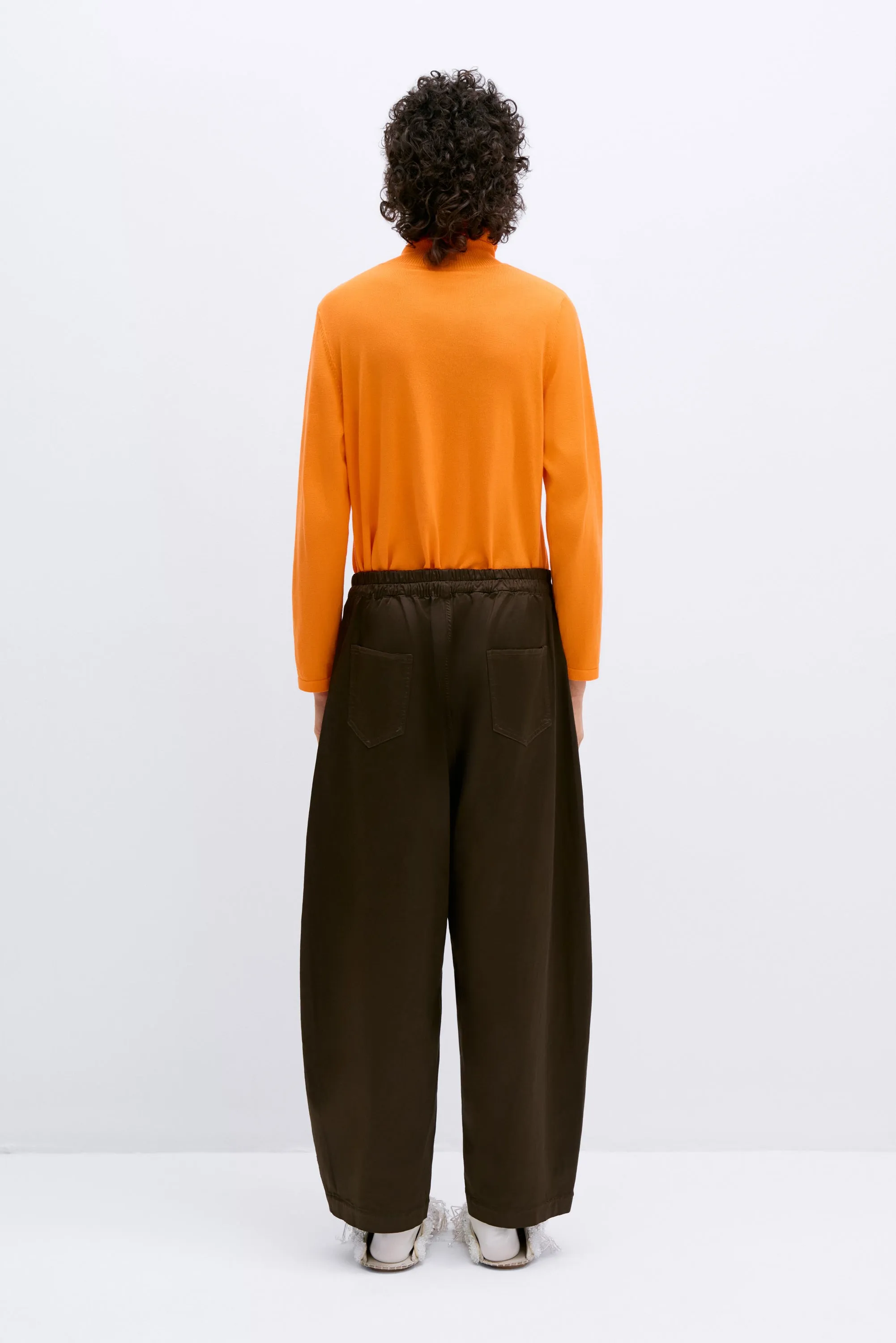 SATIN CURVED PANTS ALGA sold by Cordera product image thumbnail 2