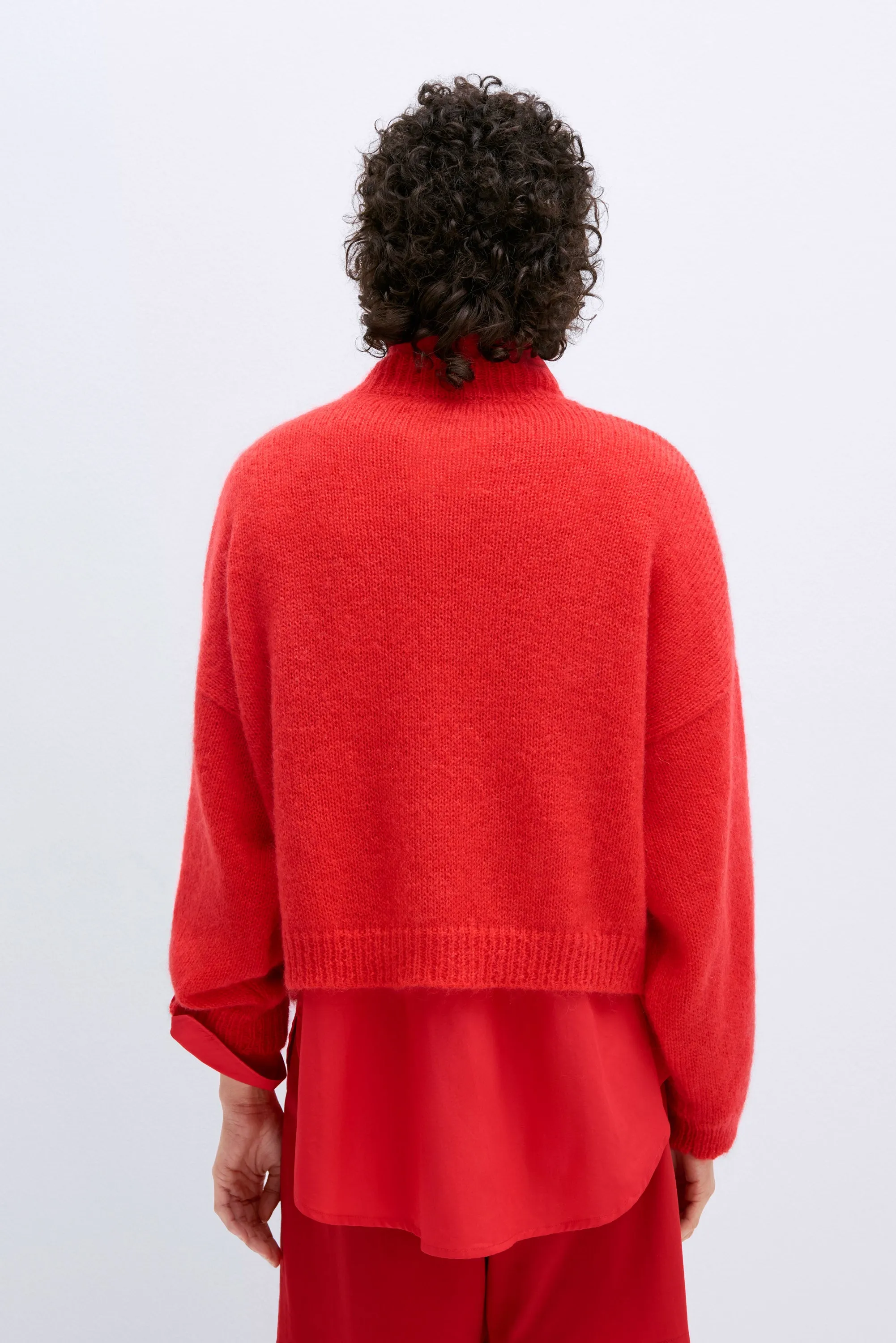 MOHAIR SWEATER RED sold by Cordera product image thumbnail 2