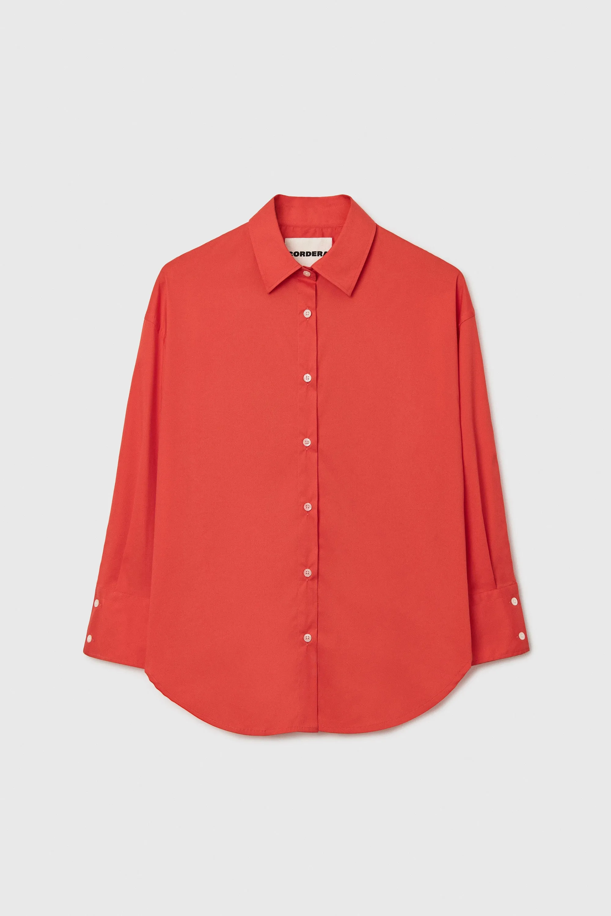 OVERSIZE COTTON SHIRT CORAL sold by Cordera product image thumbnail 5