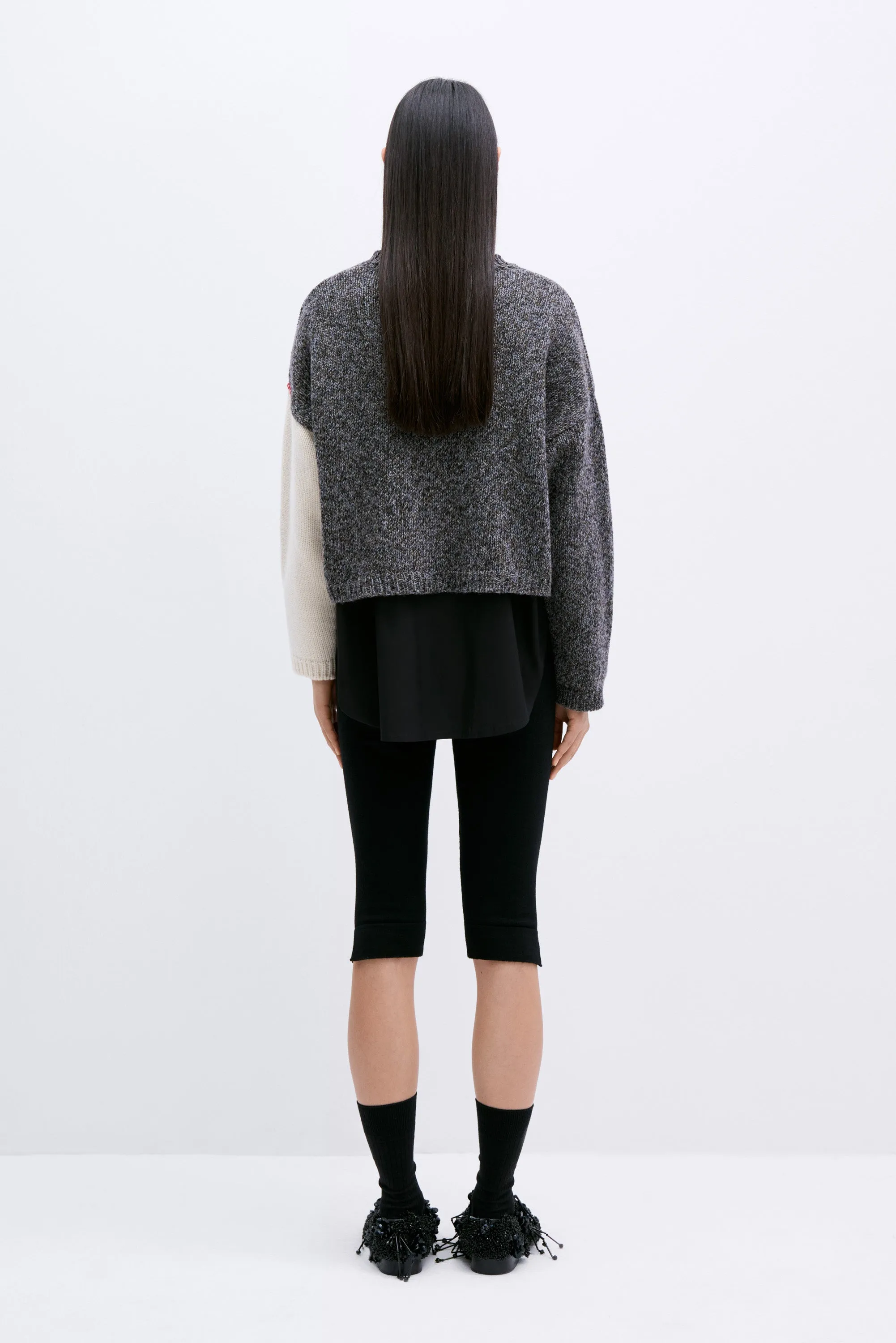 MERINO WOOL STITCHED CARDIGAN sold by Cordera product image thumbnail 4