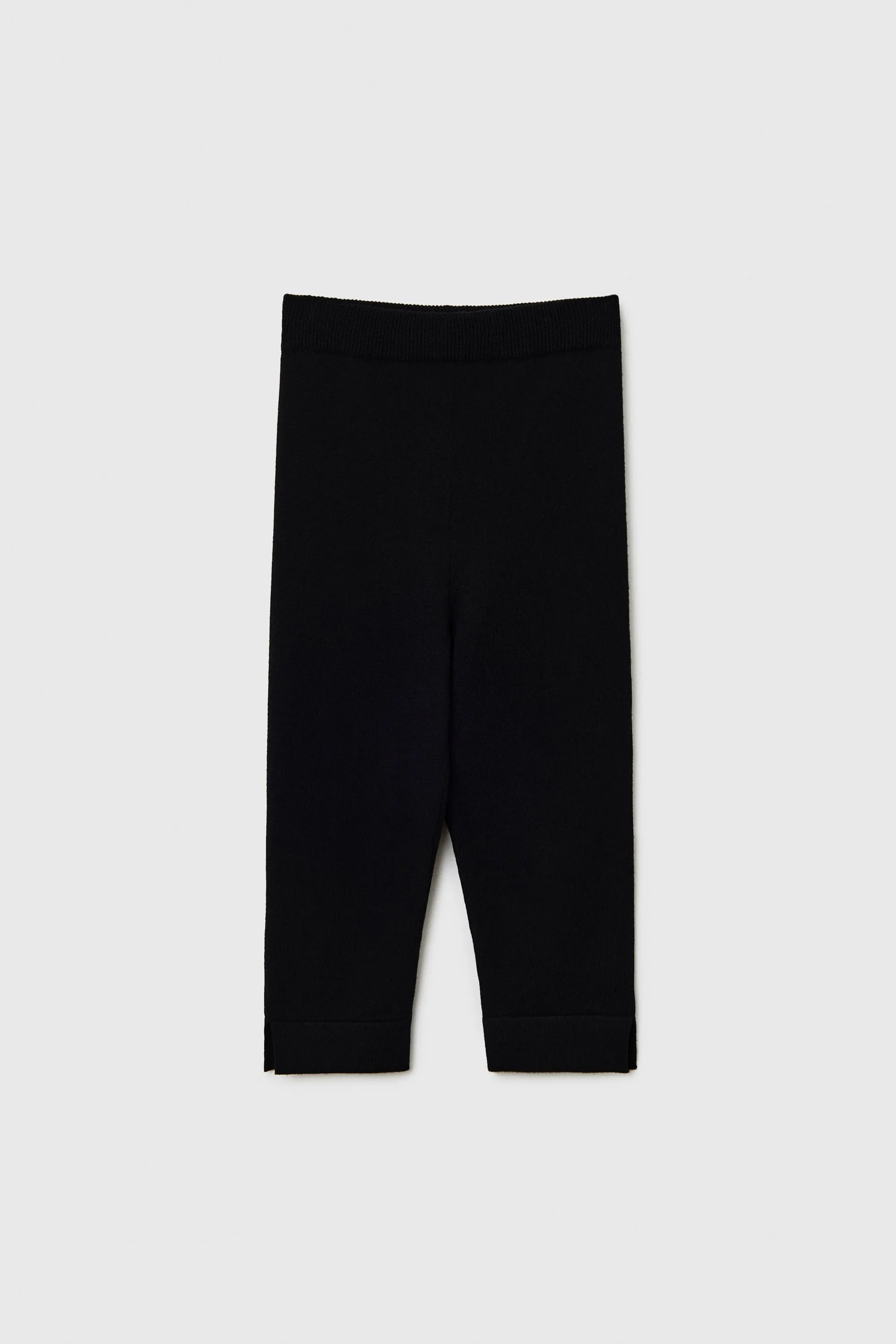 MERINO WOOL CROP LEGGINGS BLACK sold by Cordera product image thumbnail 4