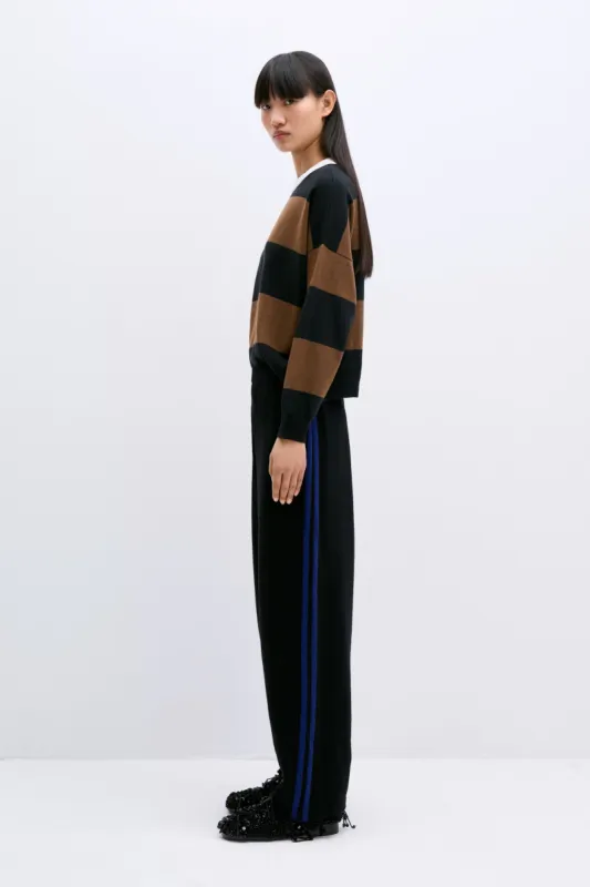 MERINO WOOL PANTS BLACK sold by Cordera