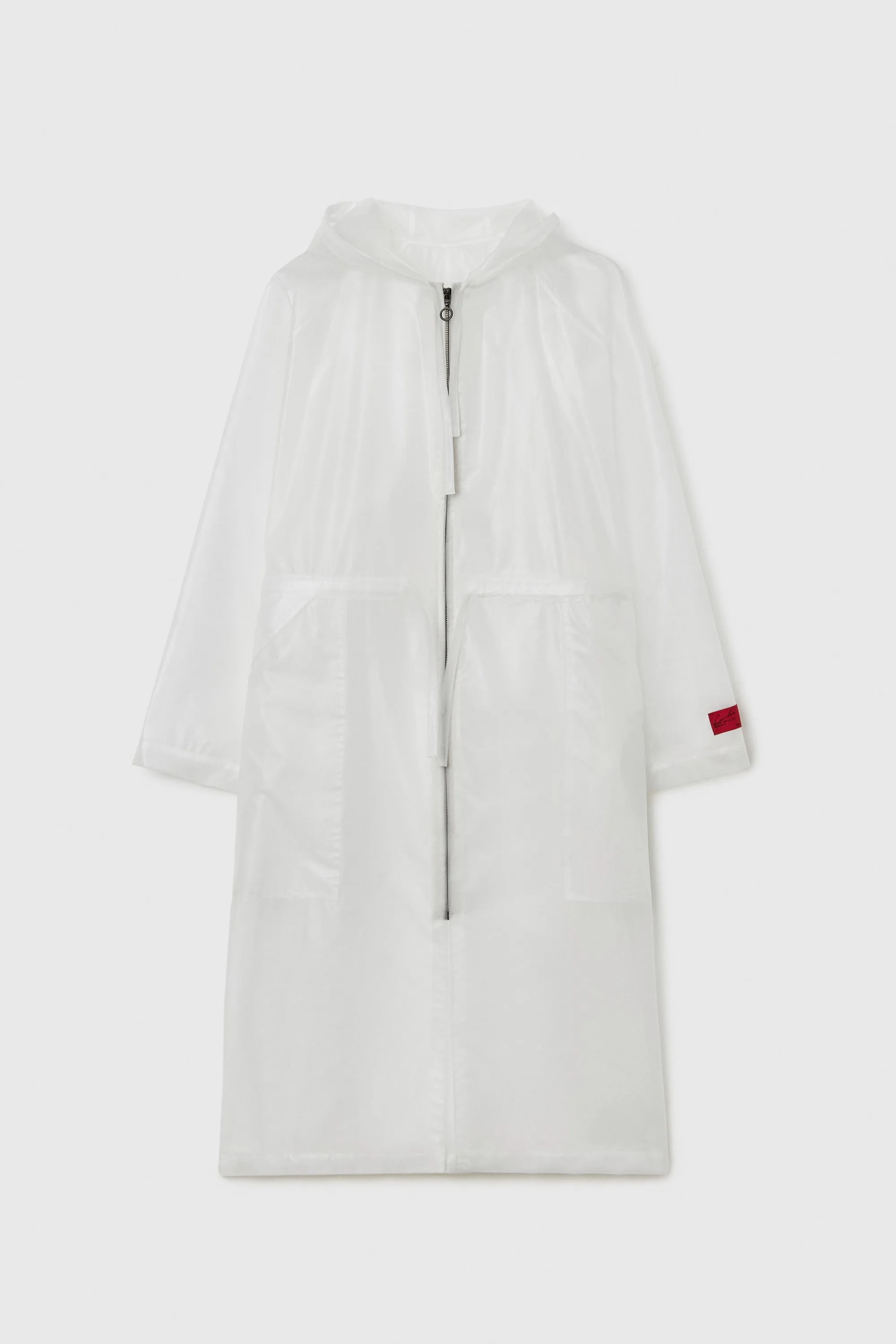 HOODED TRANSPARENT RAINCOAT sold by Cordera product image thumbnail 5