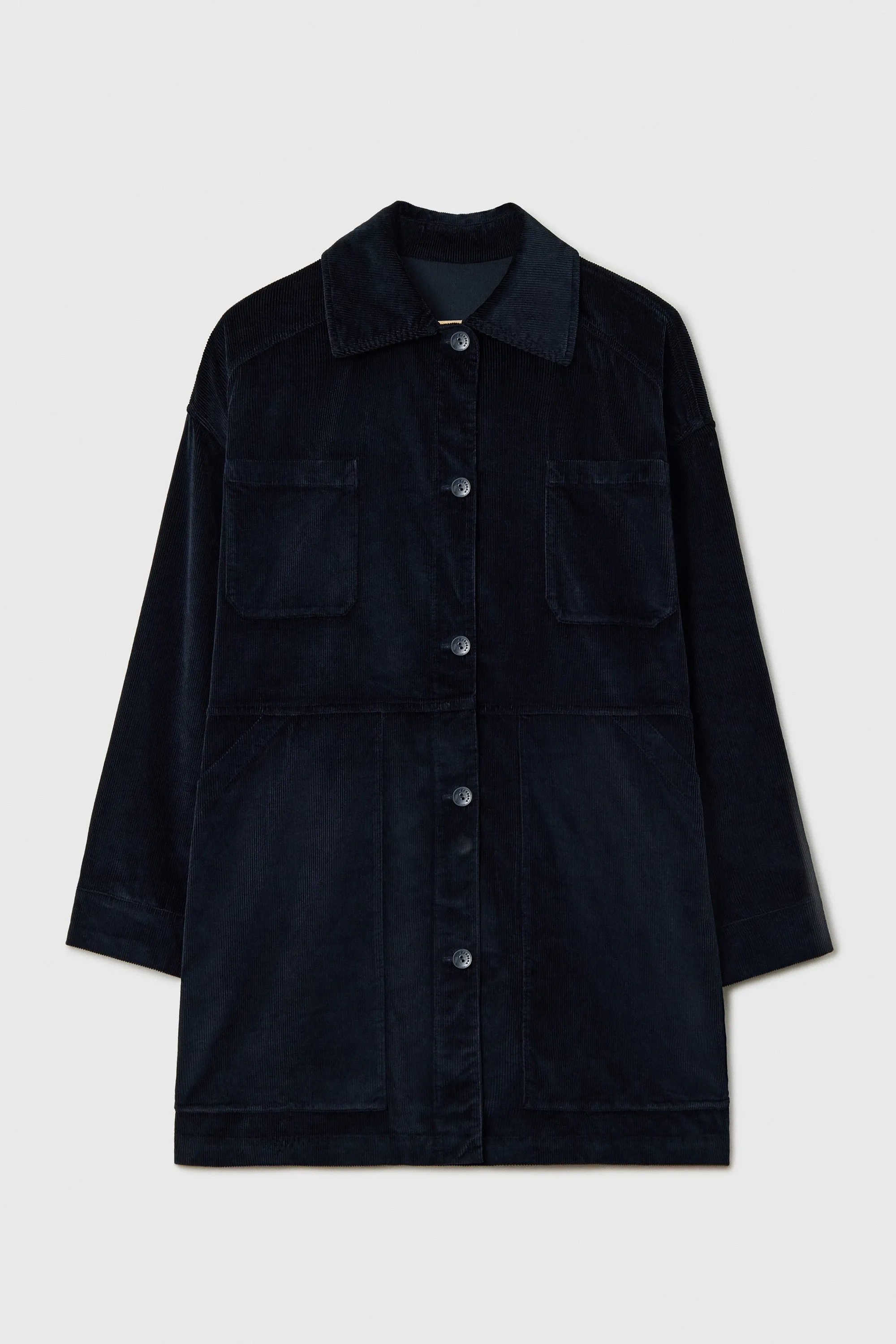 CORDUROY OVERSHIRT NAVY sold by Cordera product image thumbnail 4