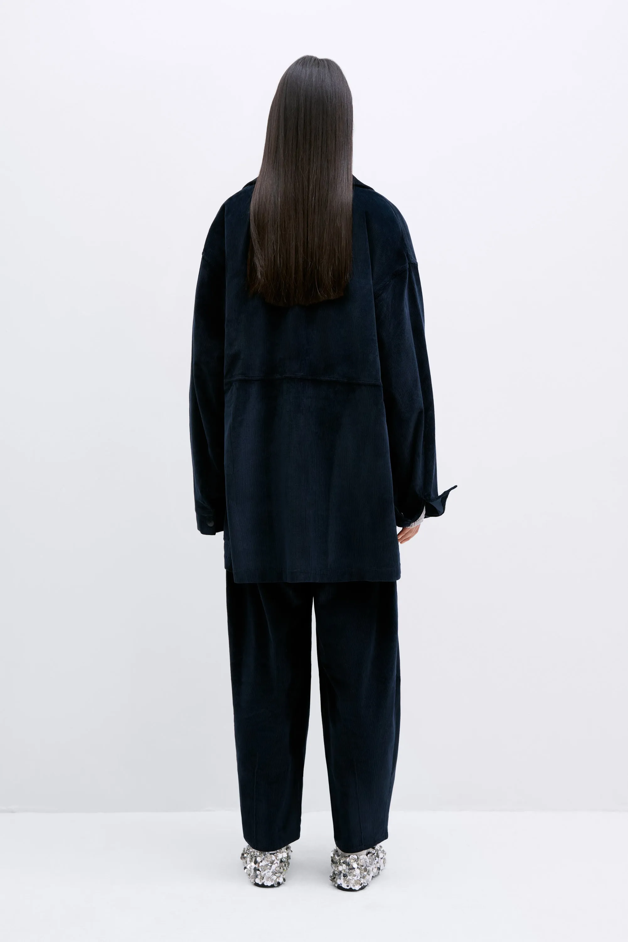 CORDUROY OVERSHIRT NAVY sold by Cordera product image thumbnail 3