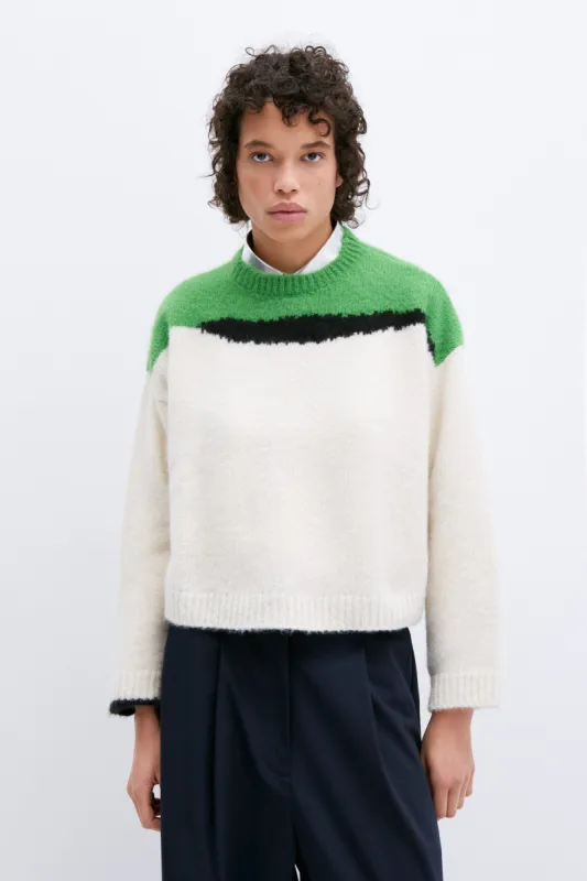 ALPACA & SURI SWEATER BRIGHT GREEN sold by Cordera