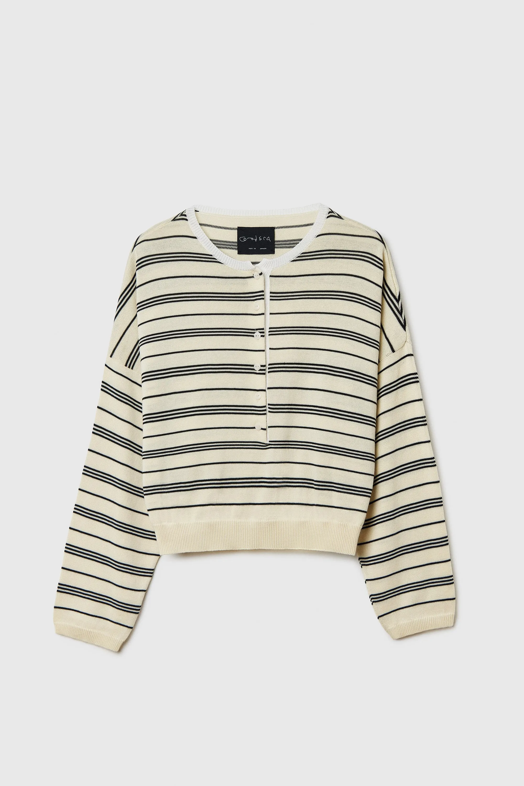 ORGANIC COTTON POLO SWEATER sold by Cordera product image thumbnail 4