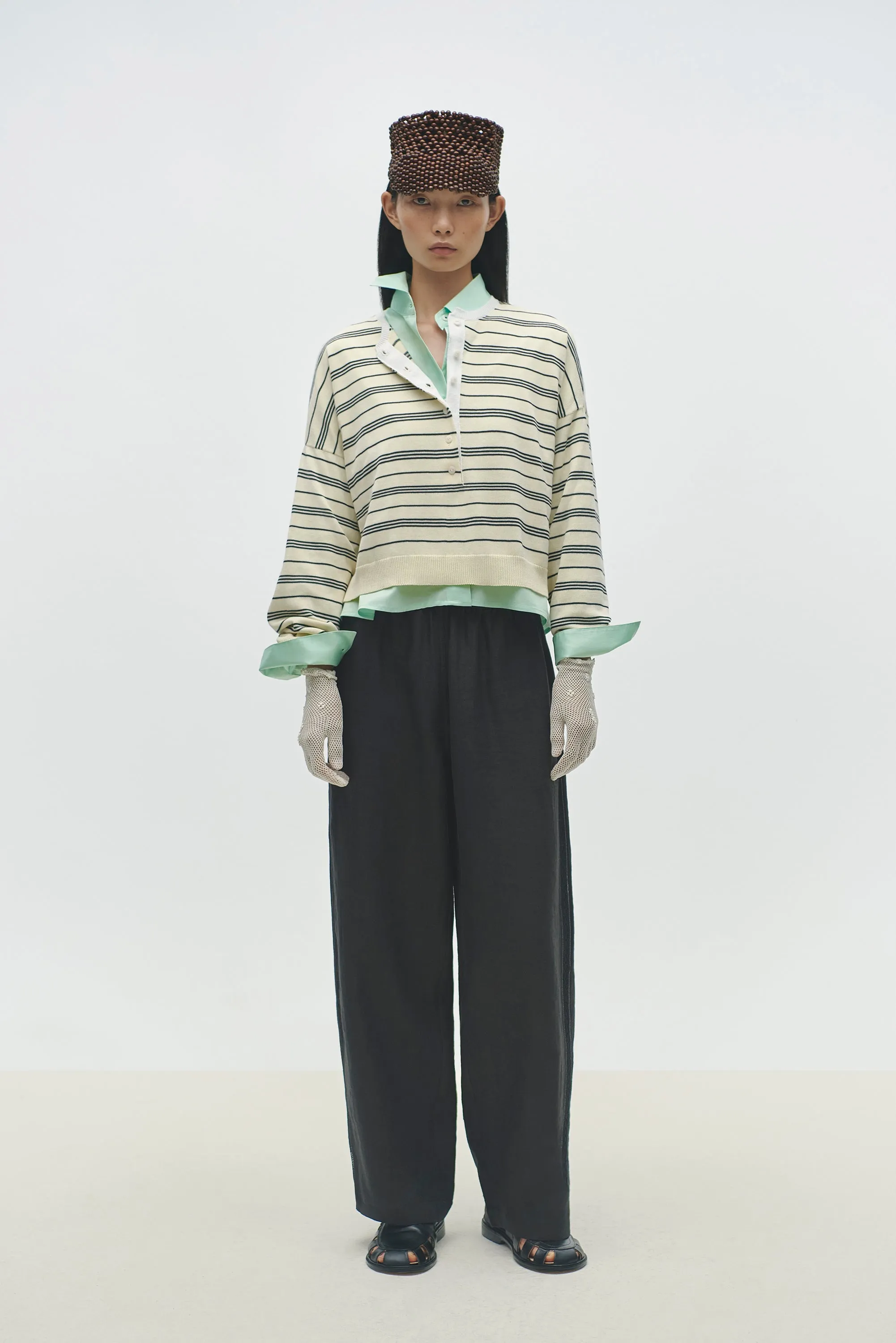 ORGANIC COTTON POLO SWEATER sold by Cordera product image thumbnail 2