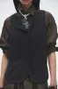BOAT-NECK WAISTCOAT BLACK sold by Cordera