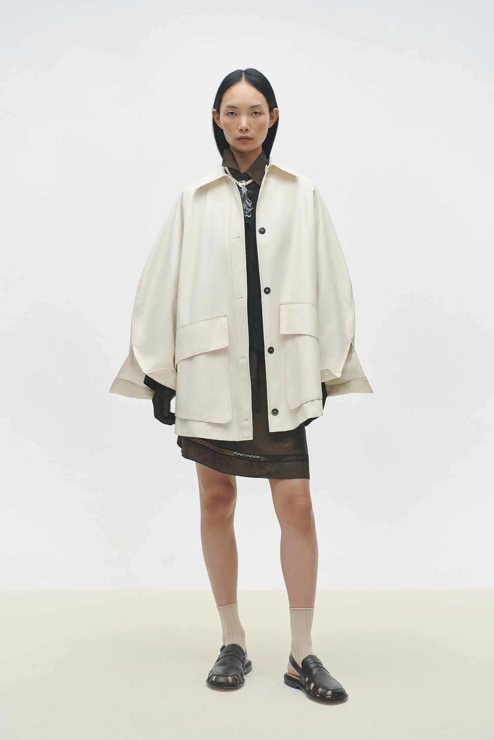PATCH POCKET JACKET WHITE sold by Cordera product image thumbnail 2