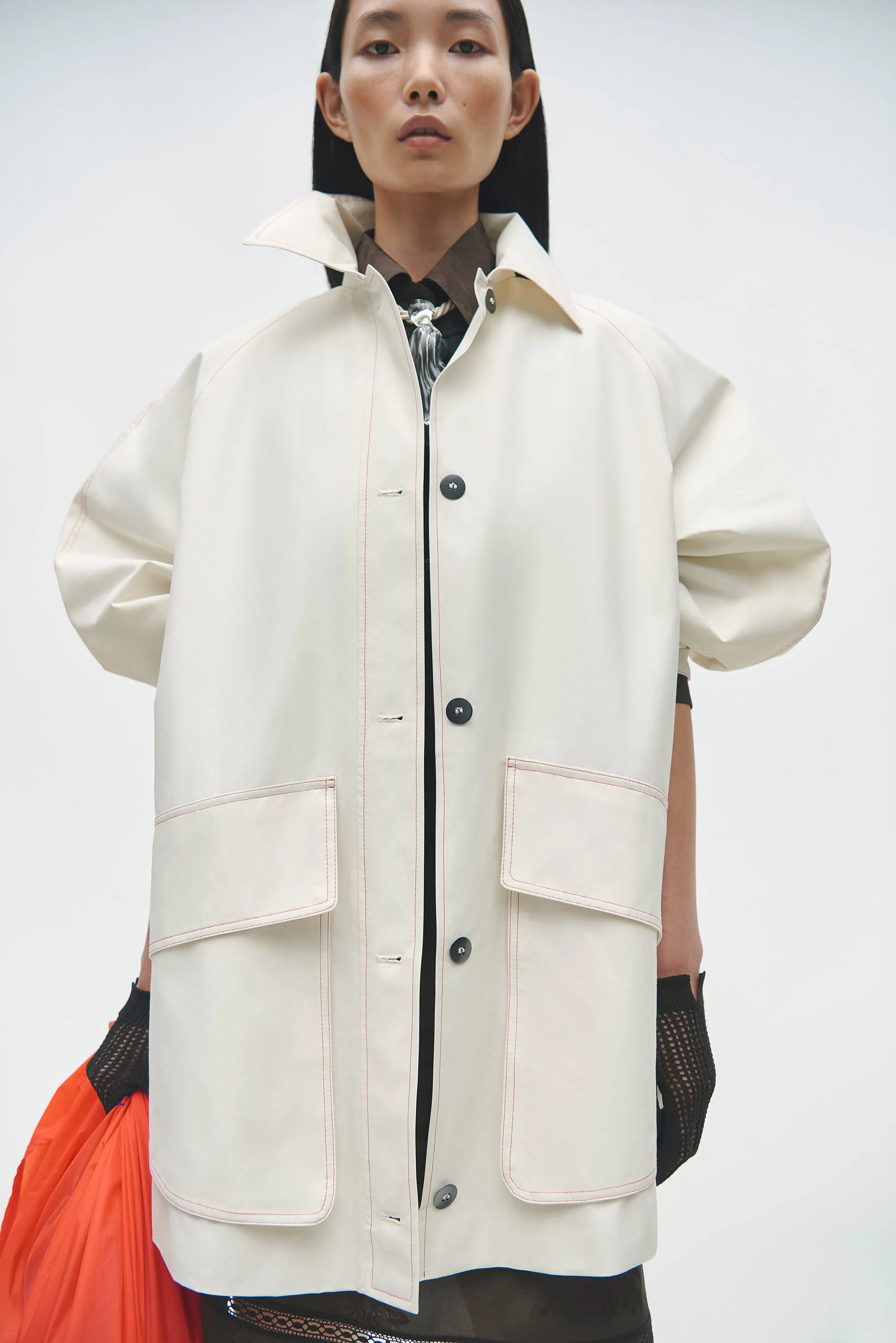 PATCH POCKET JACKET WHITE sold by Cordera