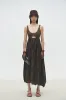 HANDMADE CROCHET DRESS DARK BROWN sold by Cordera
