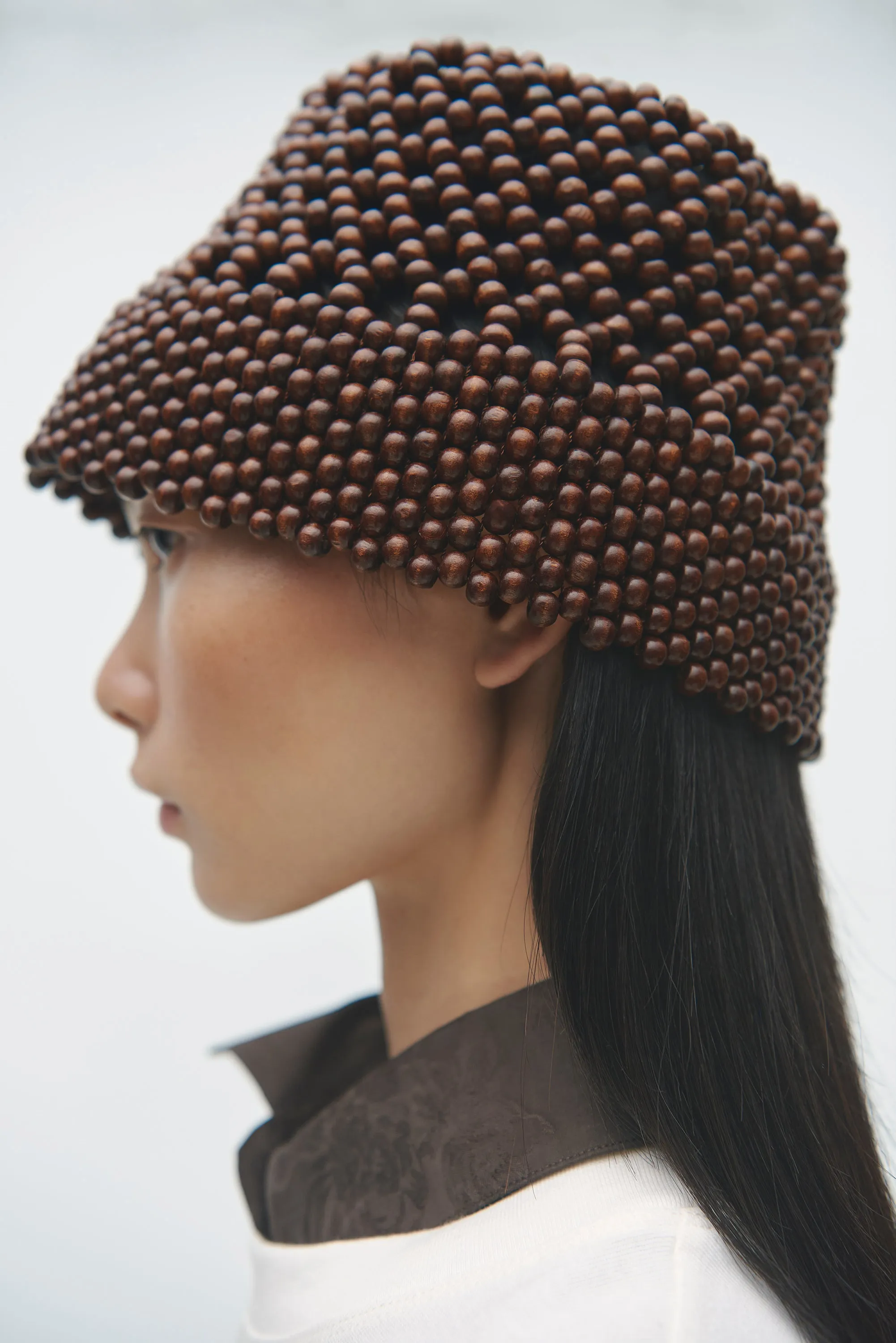 WOODEN BEADS BUCKET sold by Cordera