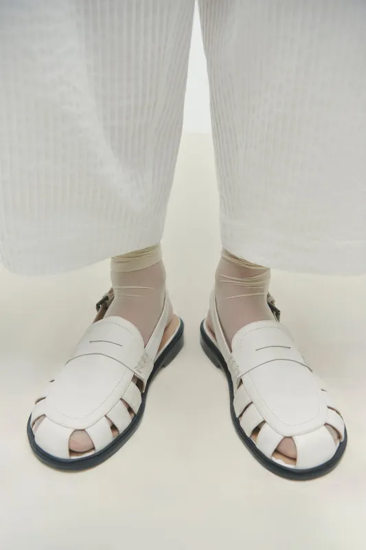 SLINGBACK LOAFER WHITE sold by Cordera