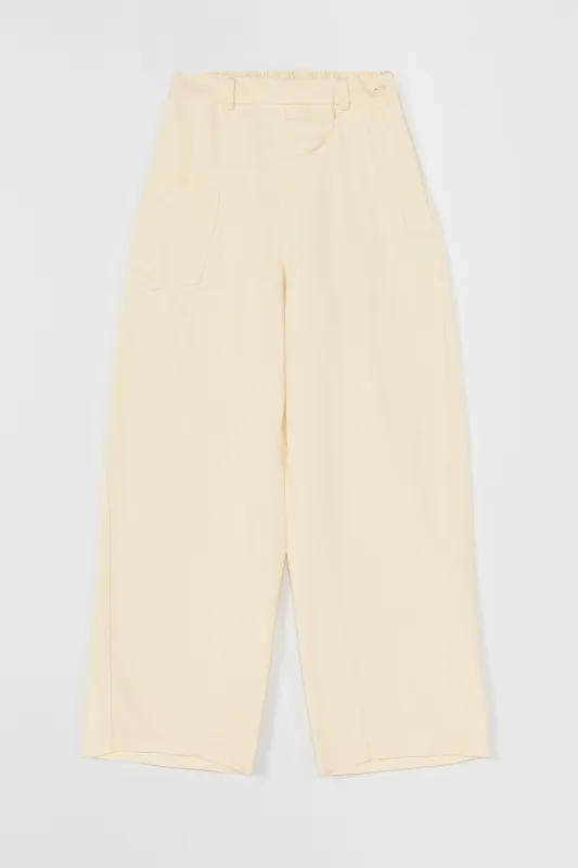 TWIST PANTS NATURAL sold by Cordera