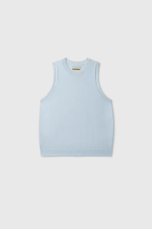 COTTON TANK TOP GLACIER sold by Cordera