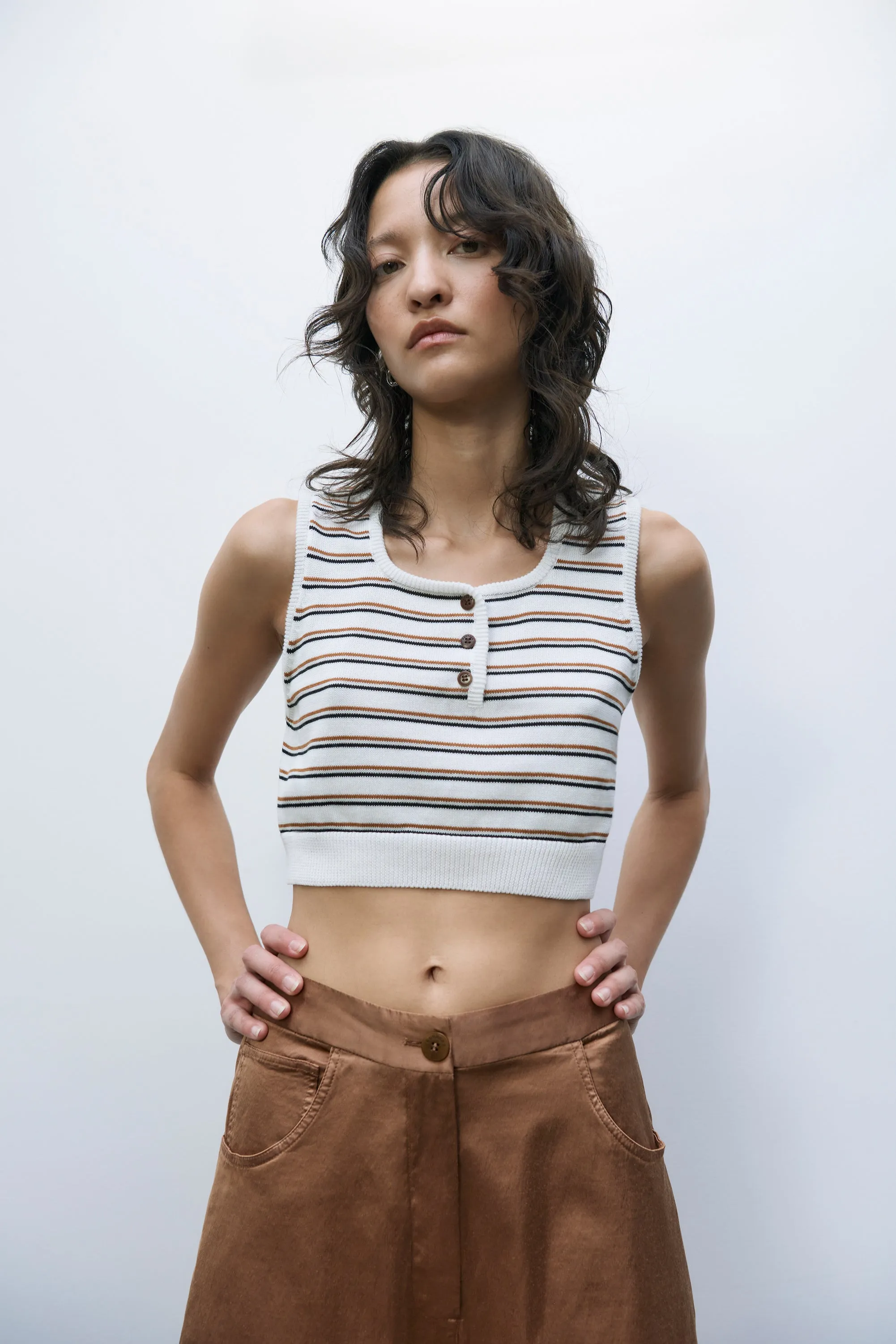 COTTON STRIPED TOP sold by Cordera product image thumbnail 2