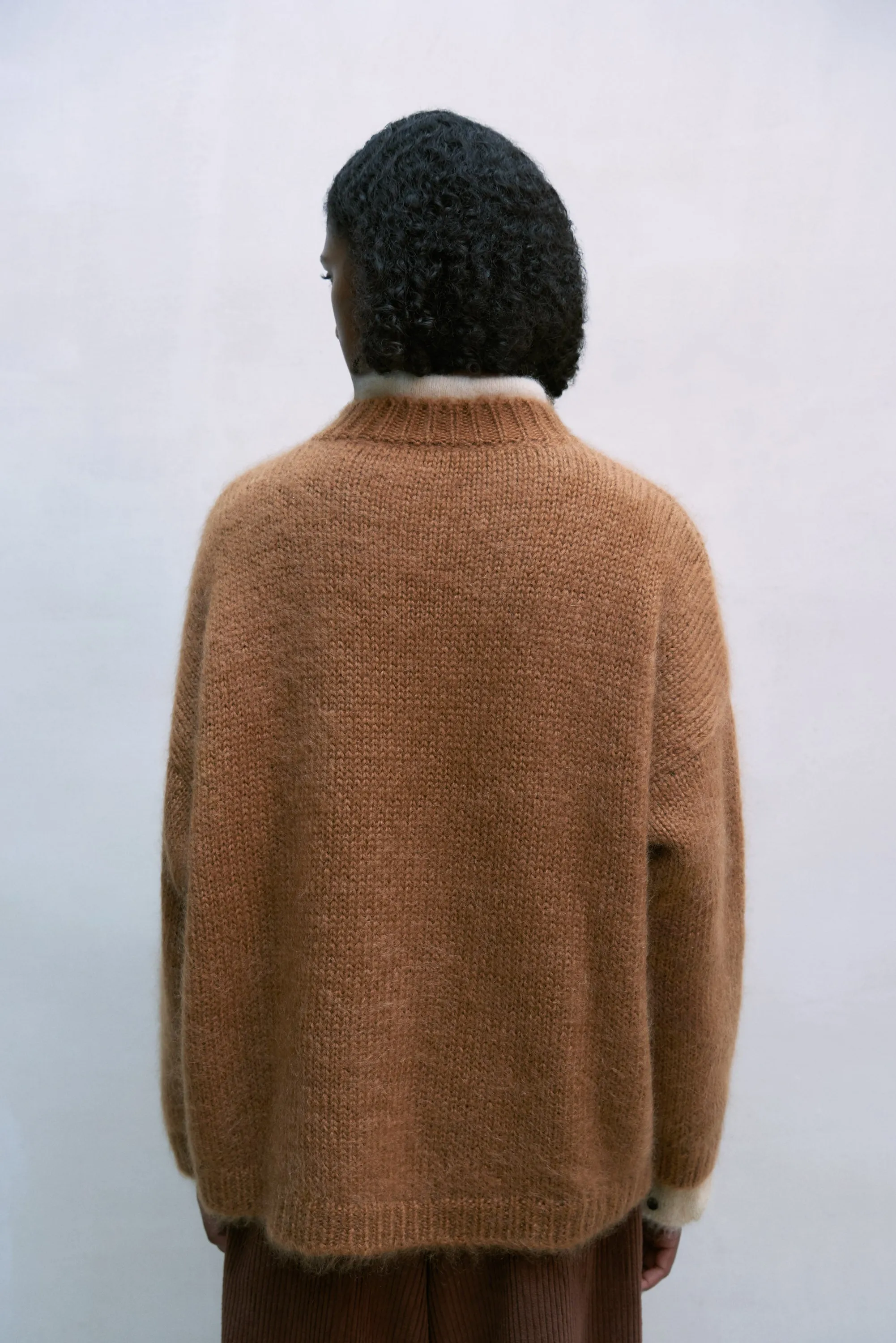MOHAIR SWEATER TOFFEE sold by Cordera product image thumbnail 3