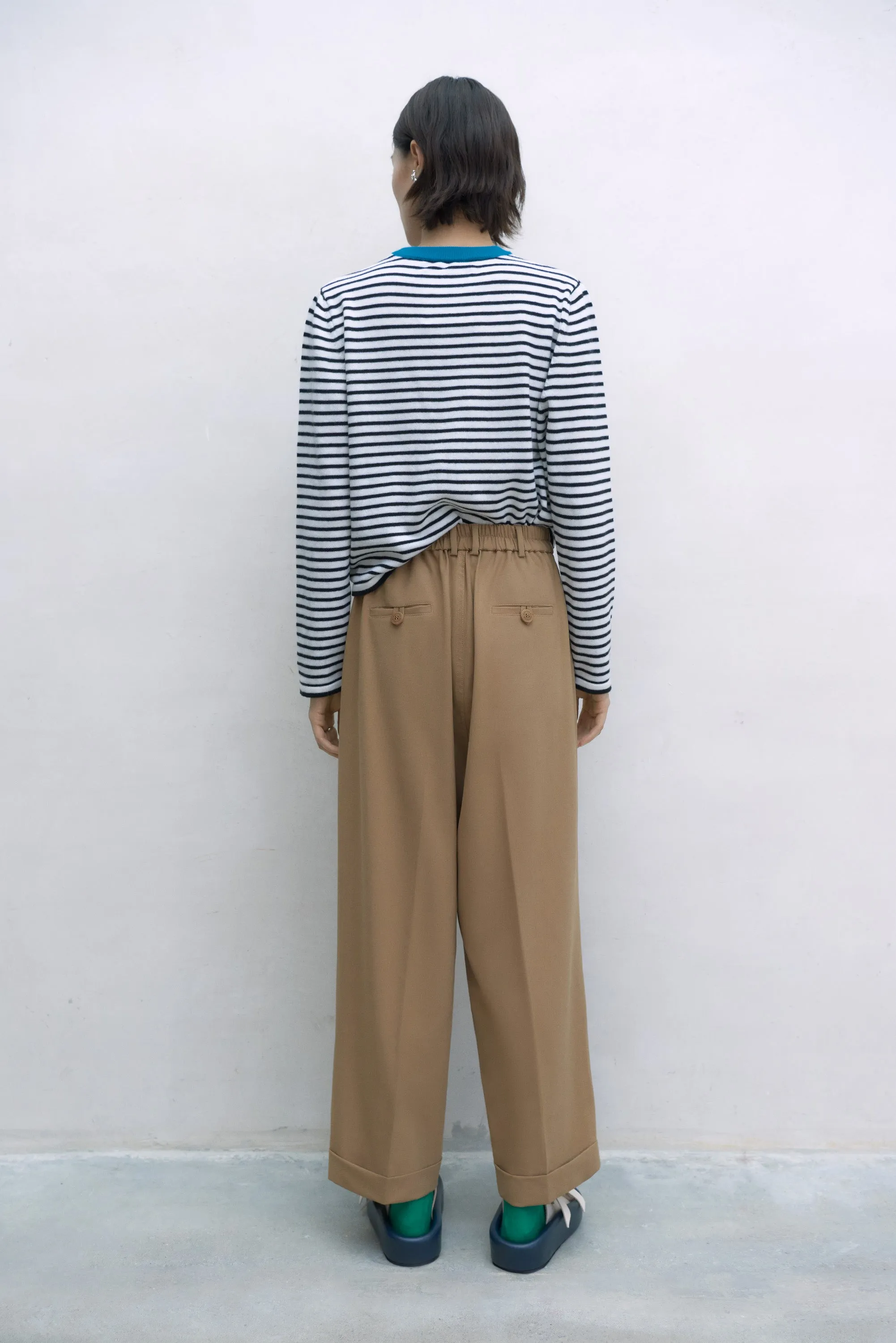 TAILORING MASCULINE PANTS CAMEL sold by Cordera product image thumbnail 3