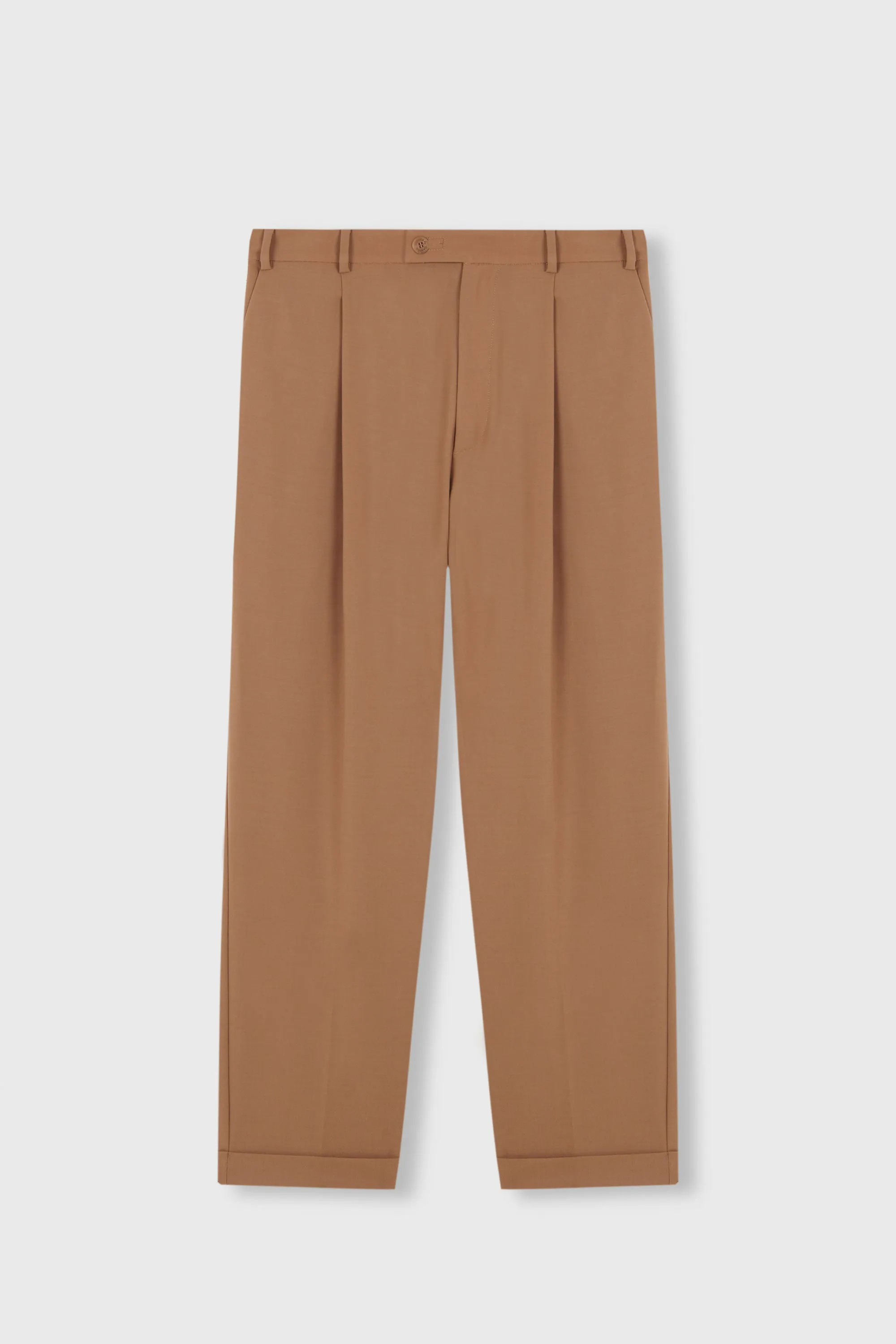 TAILORING MASCULINE PANTS CAMEL sold by Cordera