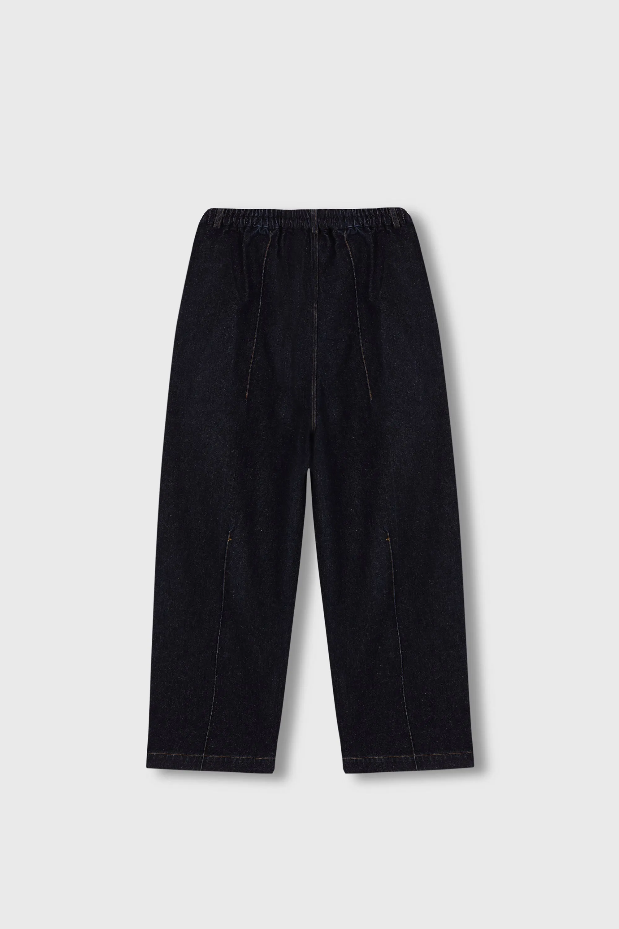 SEAM CURVED DENIM PANTS DARK NAVY sold by Cordera product image thumbnail 5