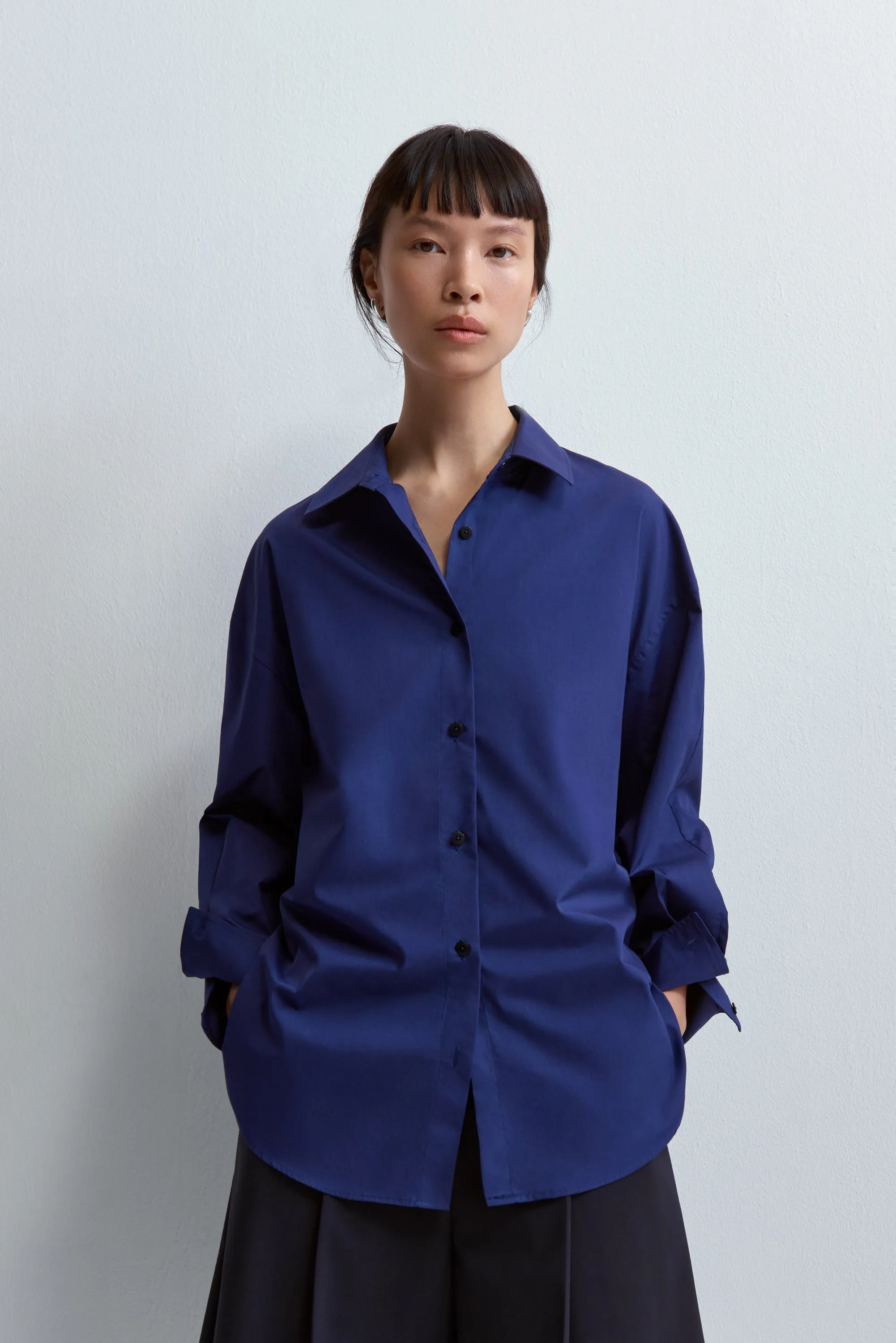 OVERSIZE COTTON SHIRT KLEIN sold by Cordera product image thumbnail 3