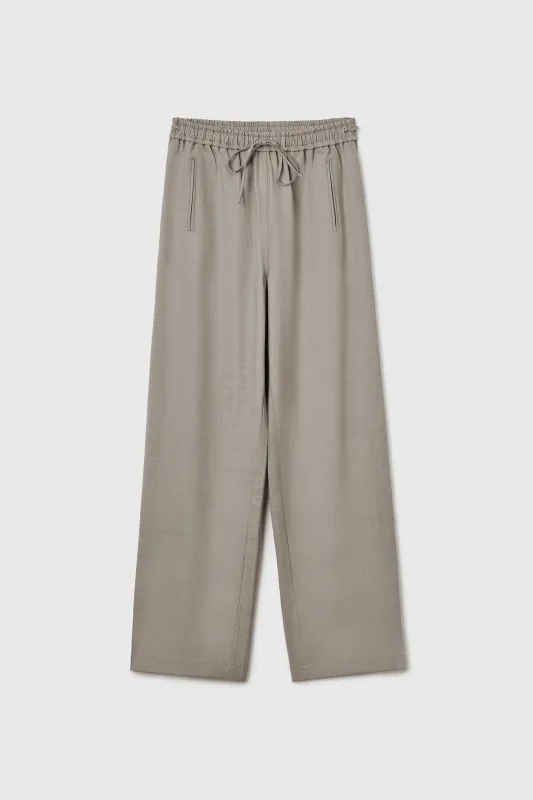 TAILORING RELAXED PANTS TAUPE sold by Cordera