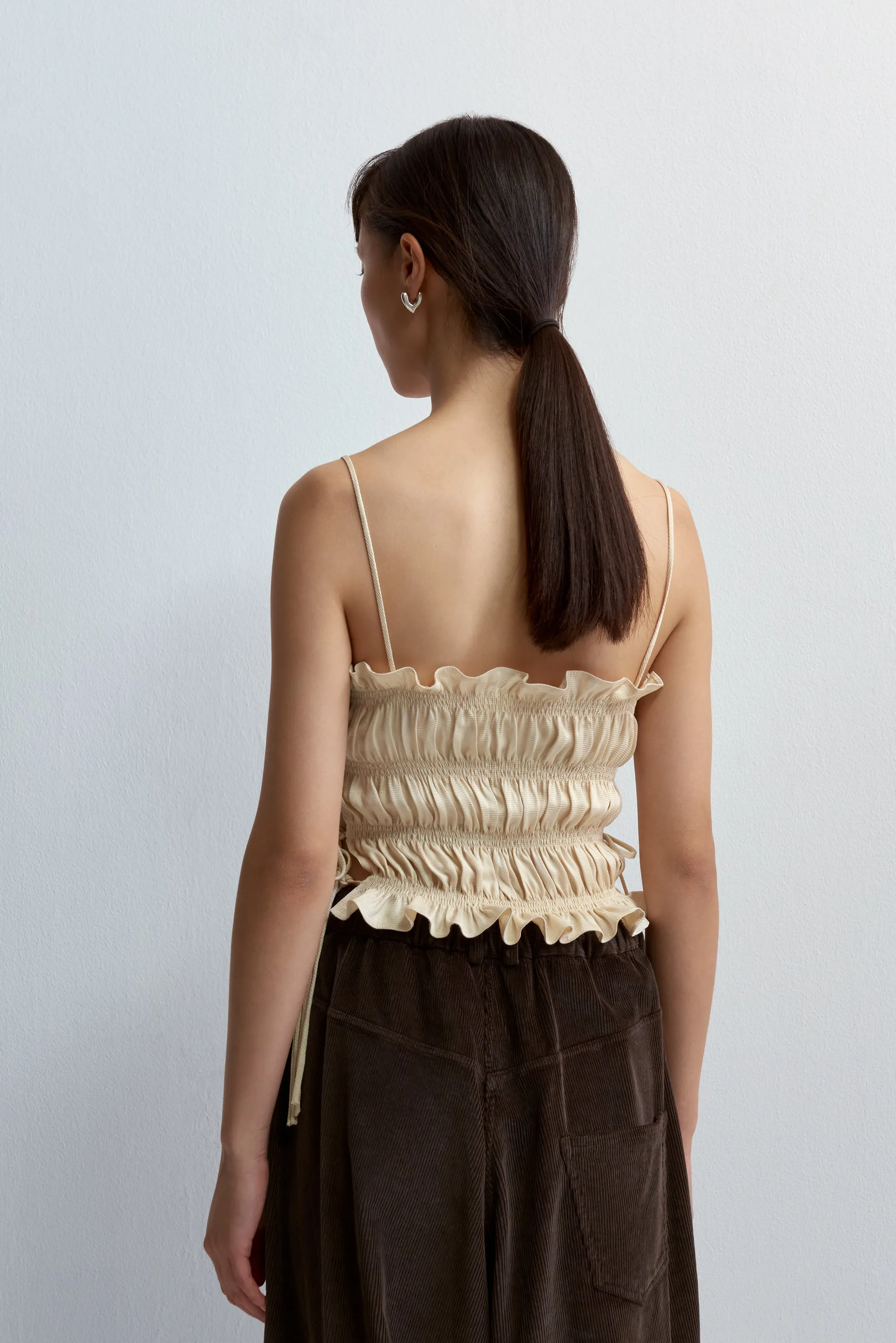 VISCOSE GATHERED TOP SHELL sold by Cordera product image thumbnail 3