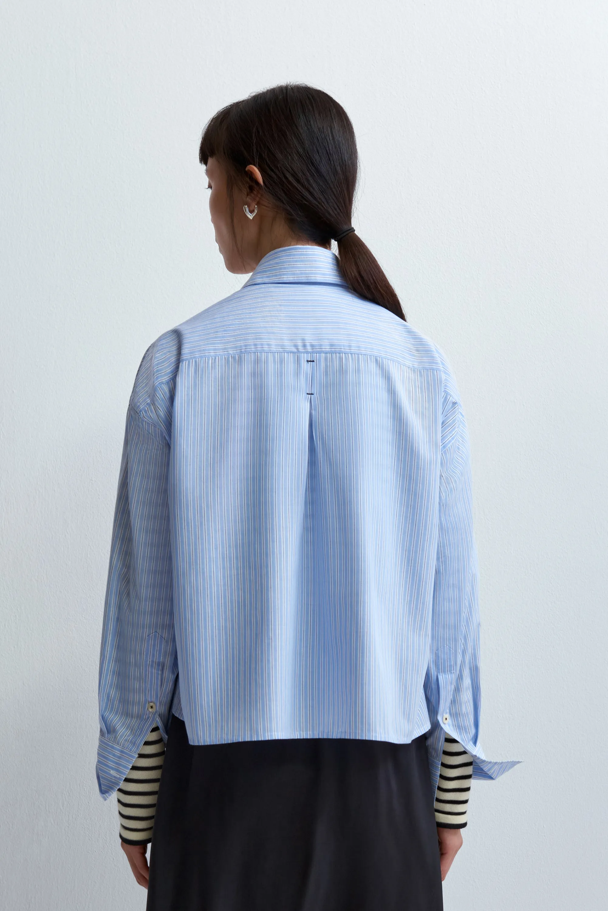 CLASSIC COTTON SHIRT BLUE sold by Cordera product image thumbnail 3