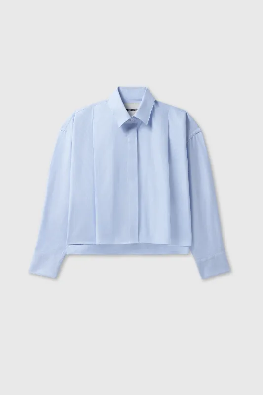 CLASSIC COTTON SHIRT BLUE made by Cordera