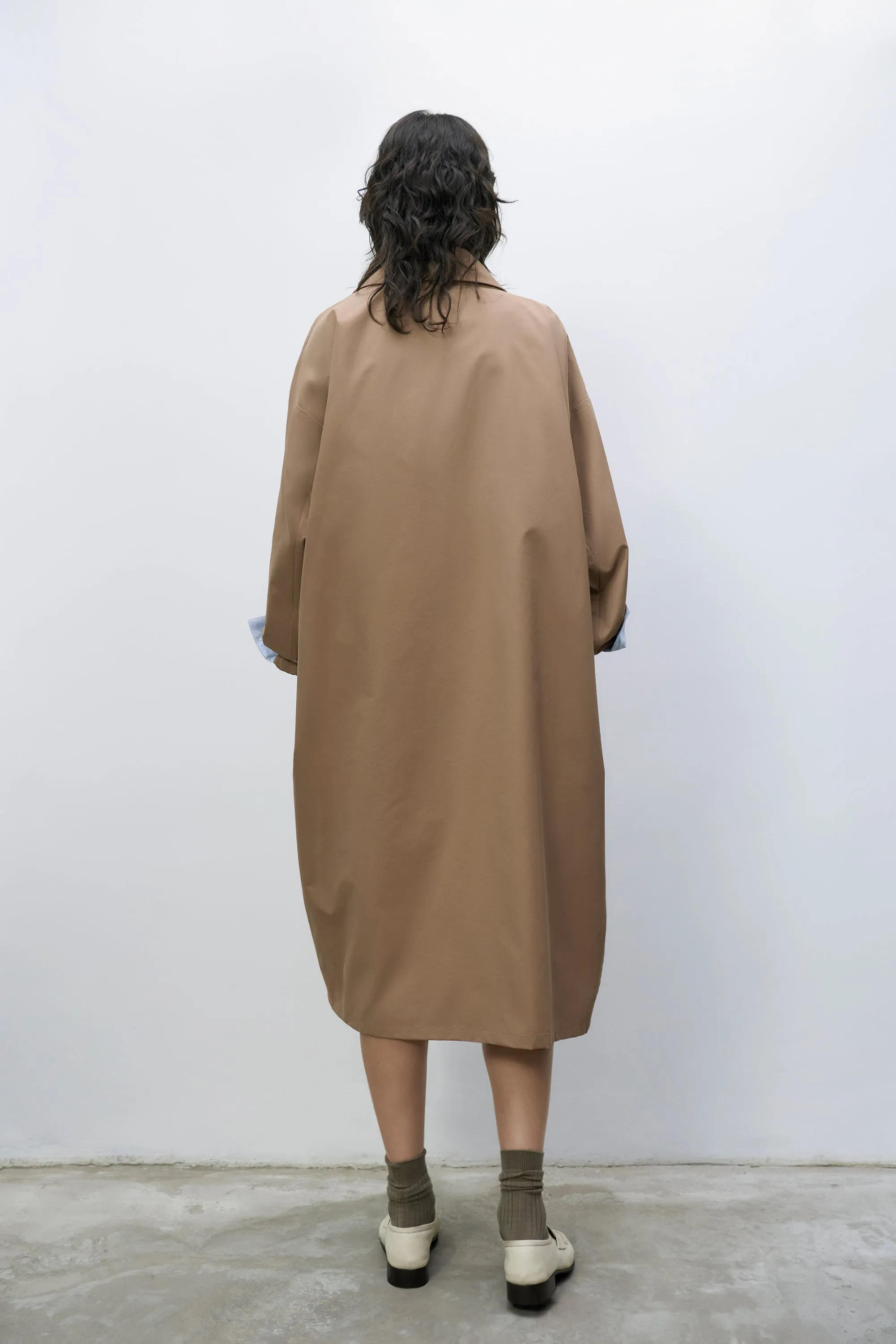 COVER UP TRENCH CAMEL sold by Cordera product image thumbnail 3