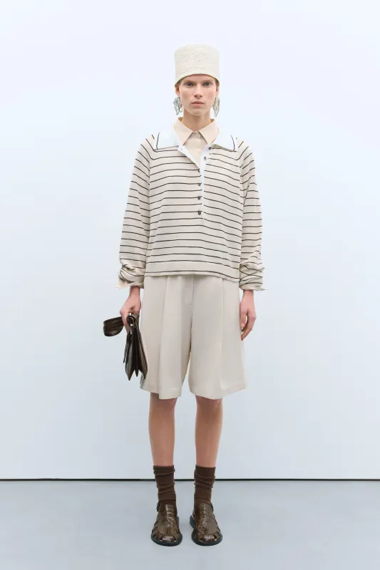 ORGANIC COTTON STRIPED POLO sold by Cordera