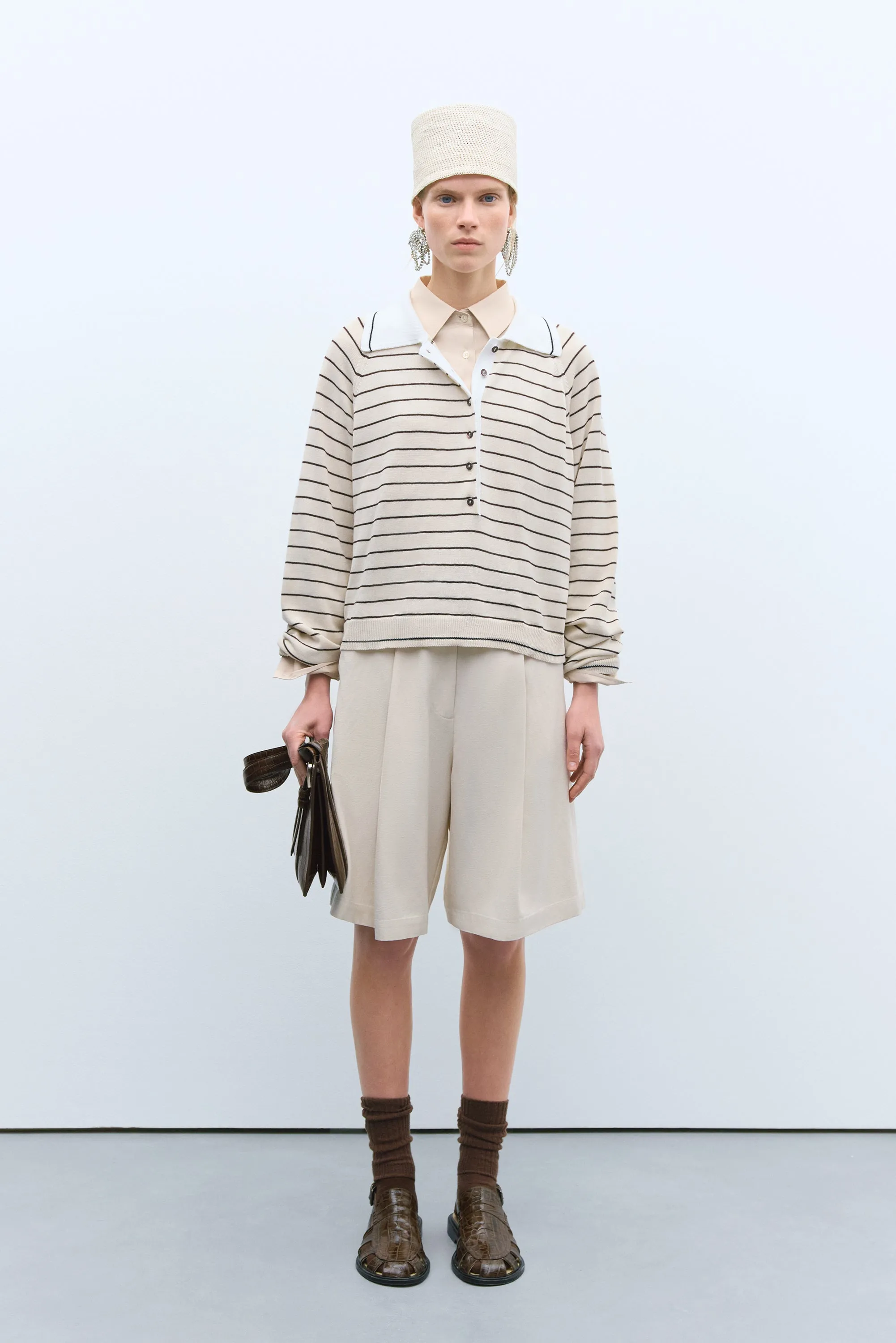 ORGANIC COTTON STRIPED POLO sold by Cordera