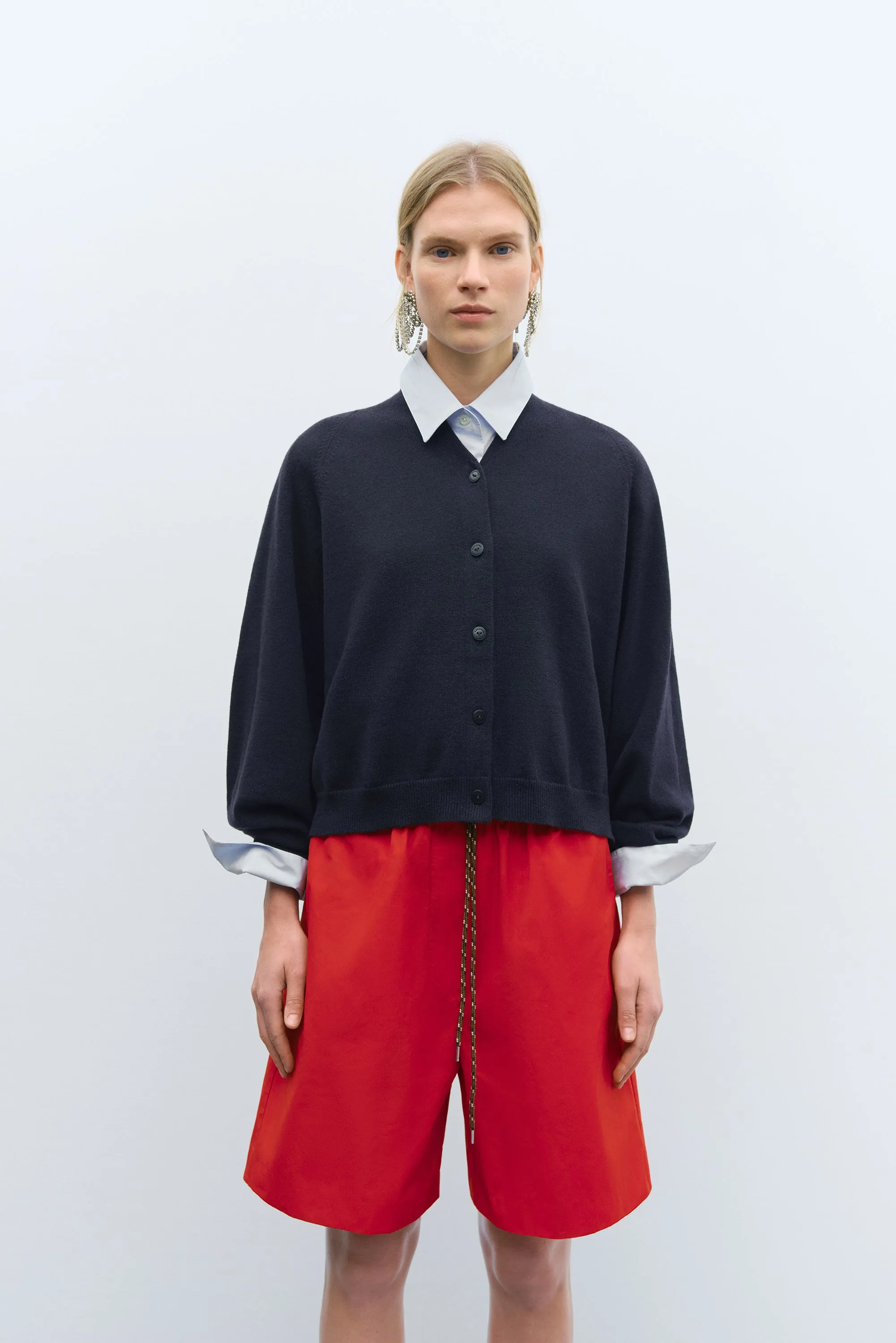 MERINO WOOL CARDIGAN NAVY sold by Cordera product image thumbnail 2