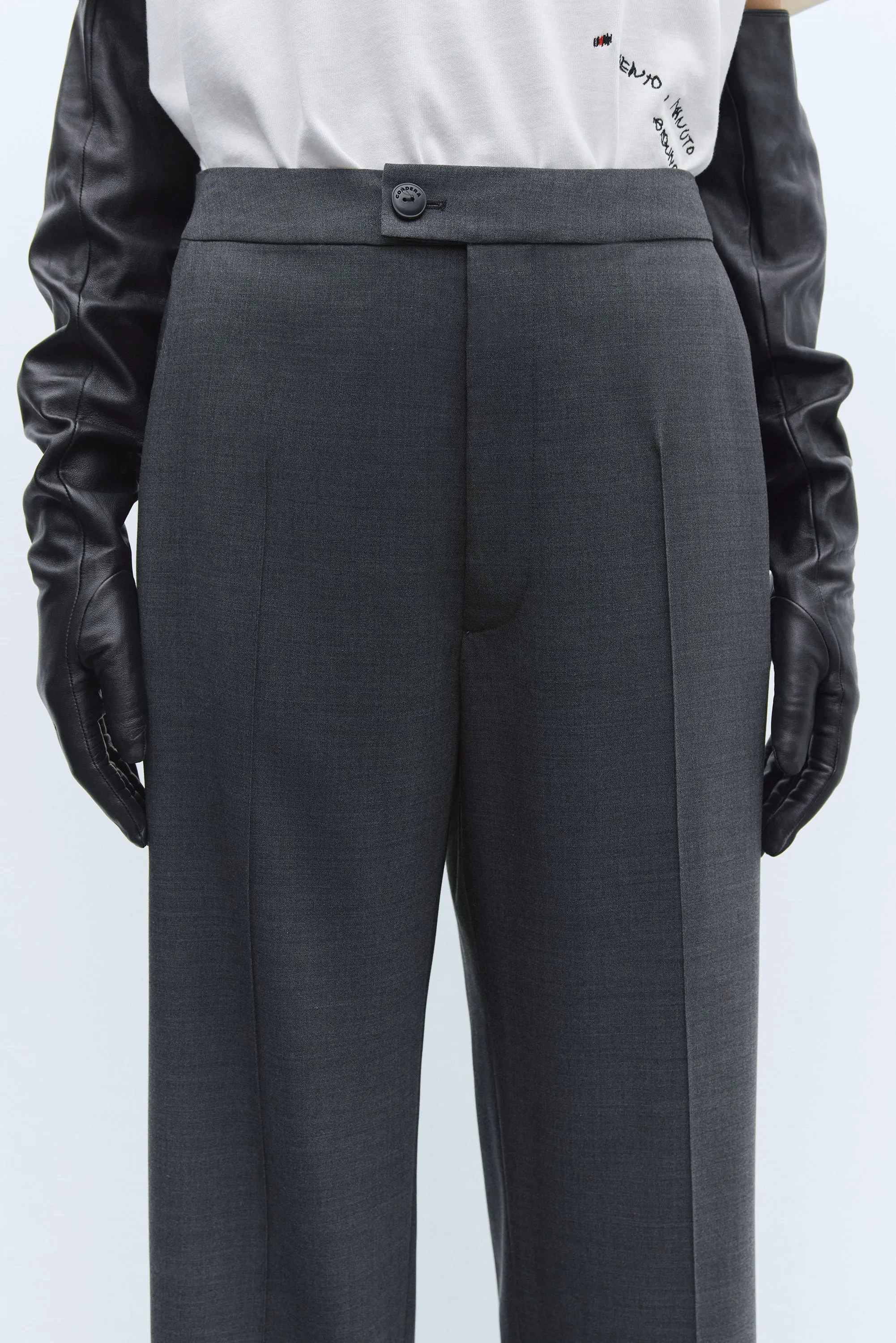 TAILORING SEAM PANTS GREY sold by Cordera product image thumbnail 3