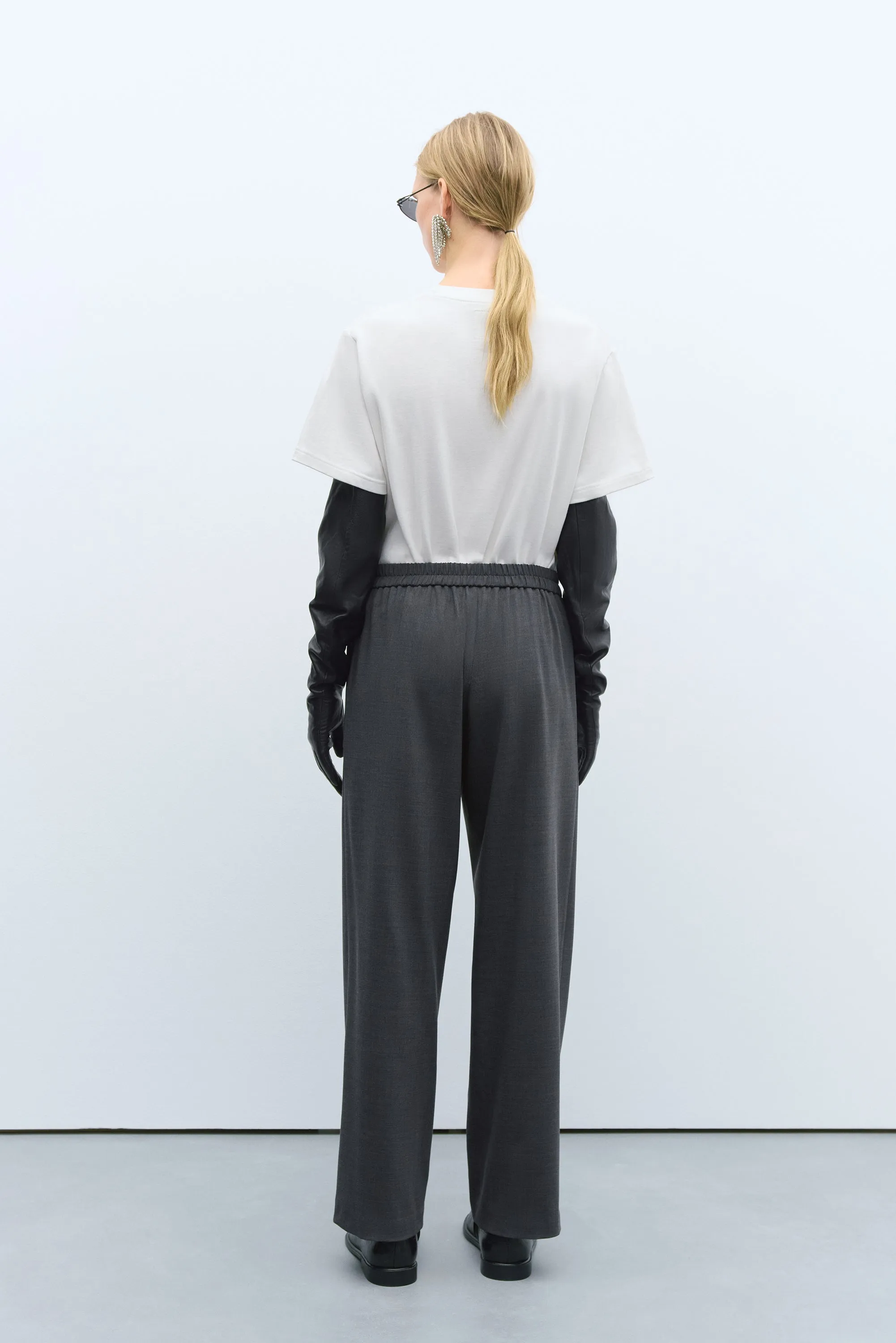 TAILORING SEAM PANTS GREY sold by Cordera product image thumbnail 4
