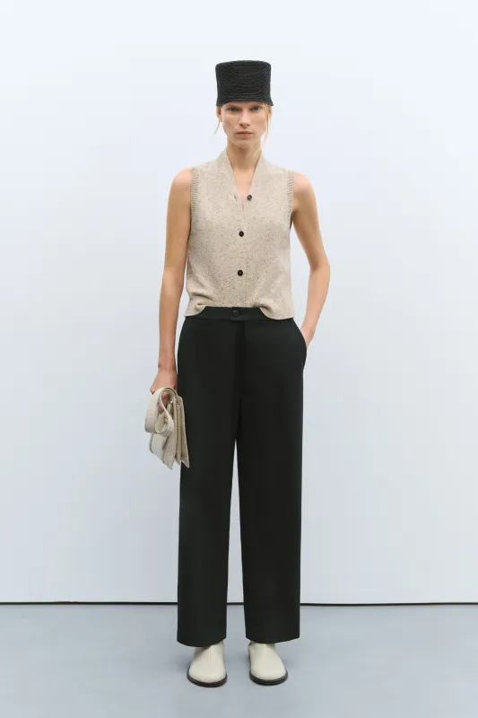 NEW TAILORING PANTS BLACK sold by Cordera