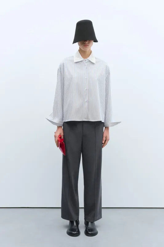 EMBELLISHED STRIPED SHIRT made by Cordera