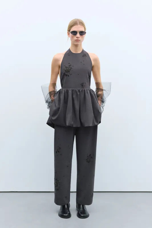 HALTER DRESS GREY sold by Cordera