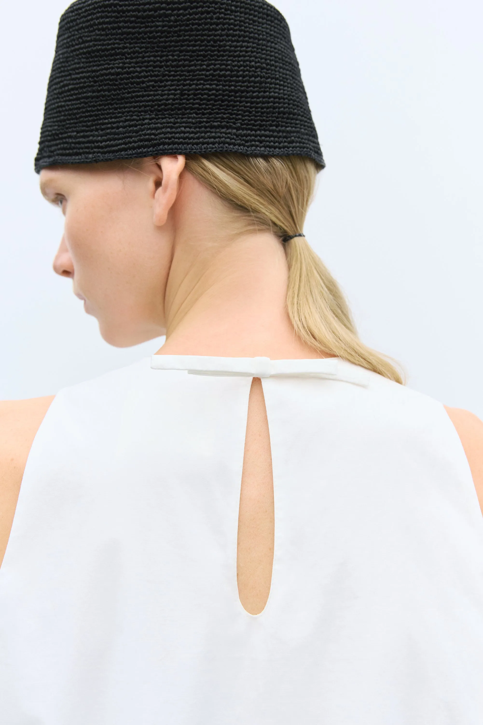 BALLOON MINI DRESS WHITE sold by Cordera product image thumbnail 3