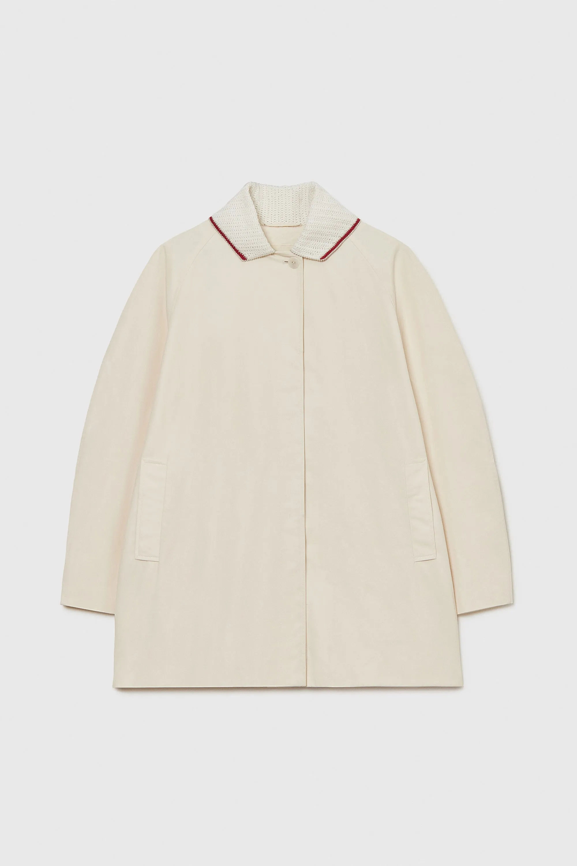 CROCHET COLLAR JACKET CREAM sold by Cordera product image thumbnail 4