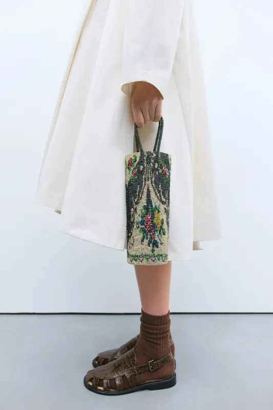 HANDMADE BEADED BAG CLAVEL sold by Cordera