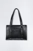 BUCKLE BAG BLACK CROCODILE sold by Cordera