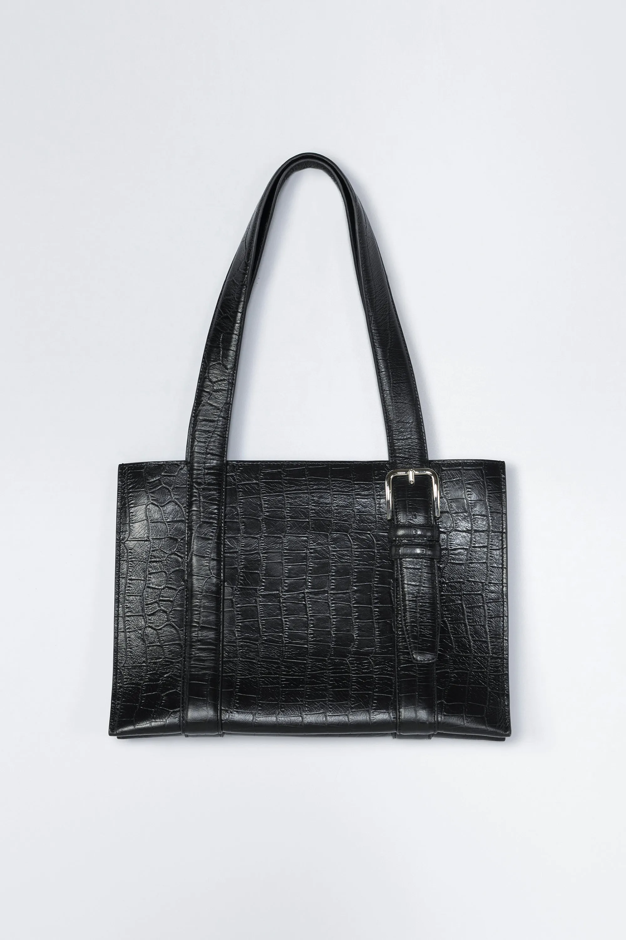 BUCKLE BAG BLACK CROCODILE sold by Cordera product image thumbnail 2