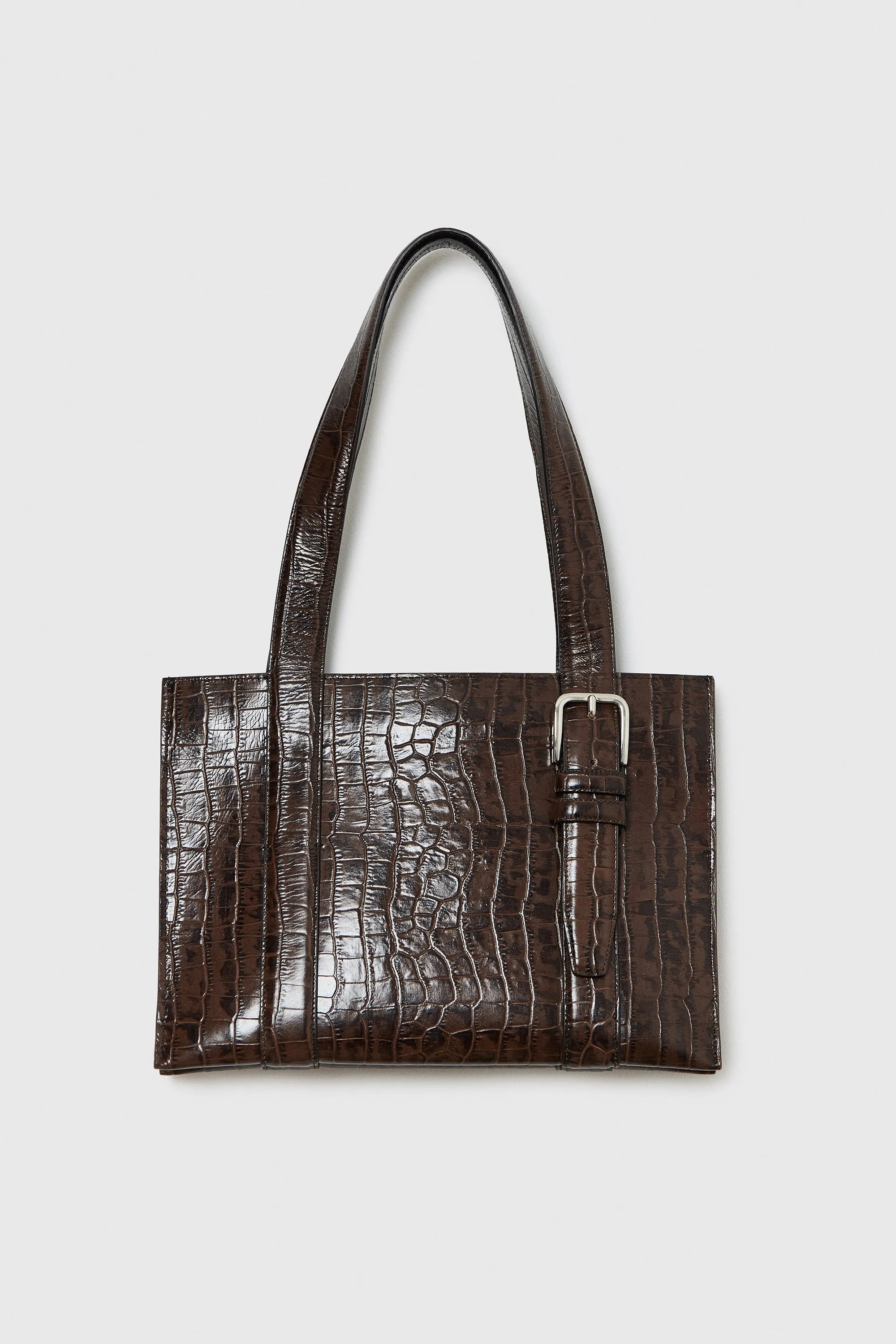 BUCKLE BAG BROWN CROCODILE sold by Cordera product image thumbnail 2