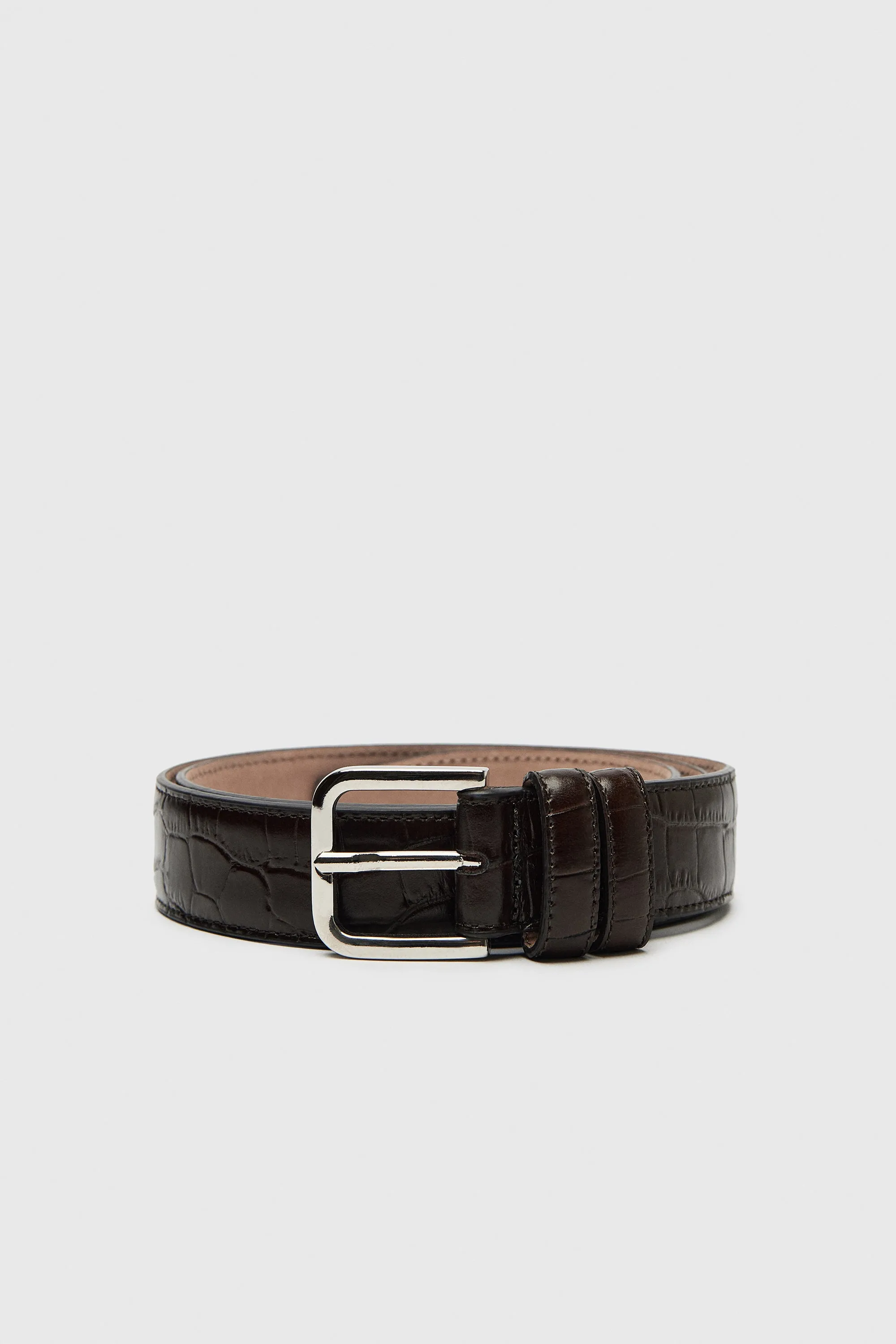 CLASSIC BELT BROWN CROCODILE sold by Cordera product image thumbnail 3