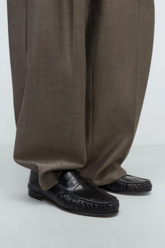 LEATHER LOAFER RAMA CROCODILE sold by Cordera