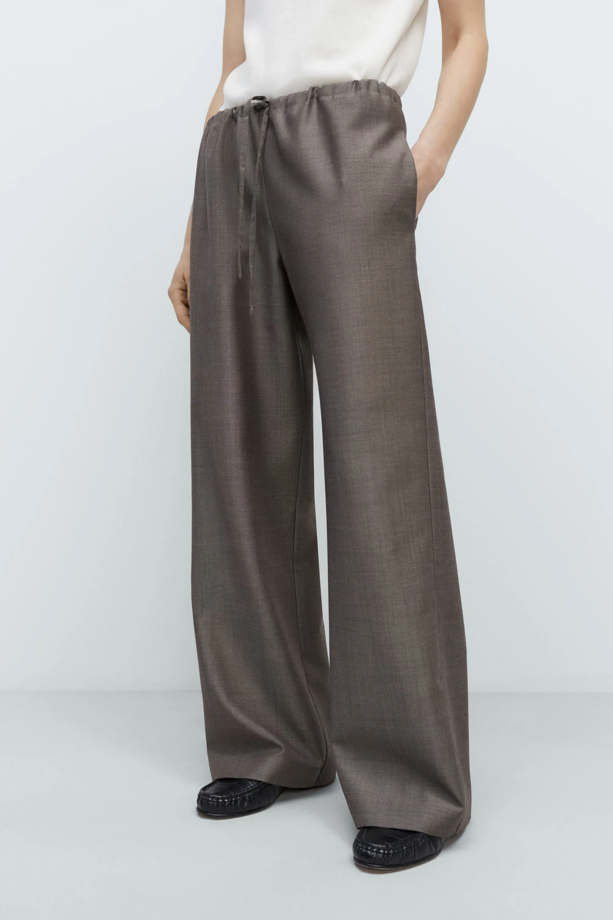MOHAIR RELAXED PANTS sold by Cordera product image thumbnail 2